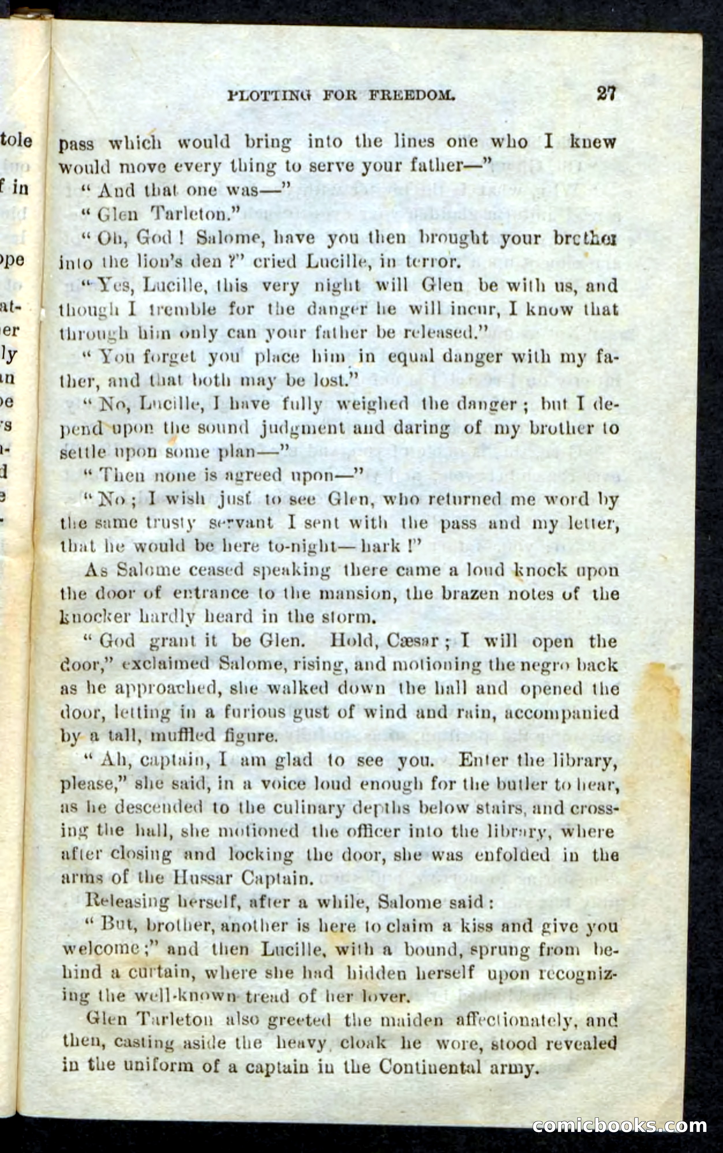The Hussar Captain — page 23 of 100