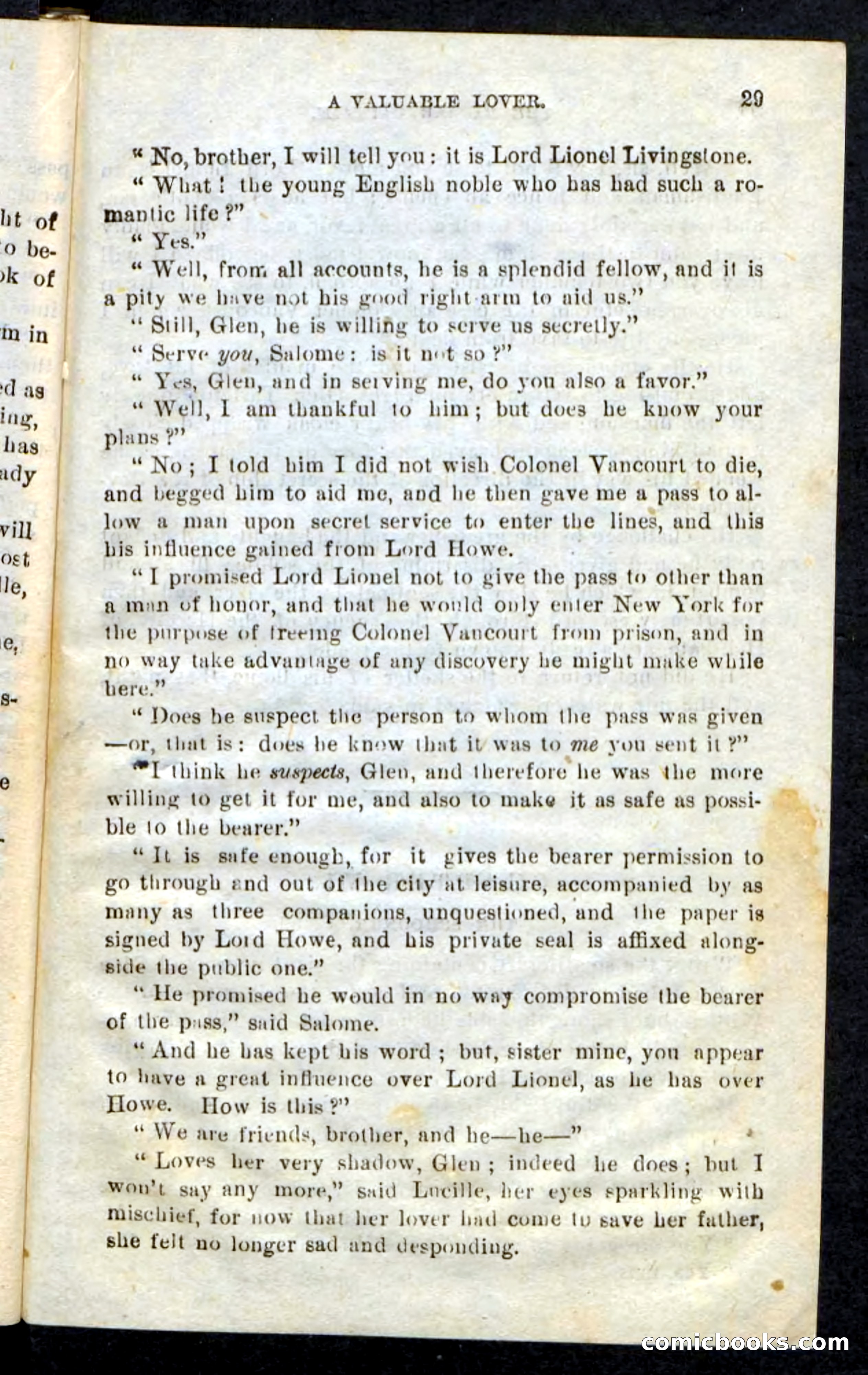 The Hussar Captain — page 25 of 100