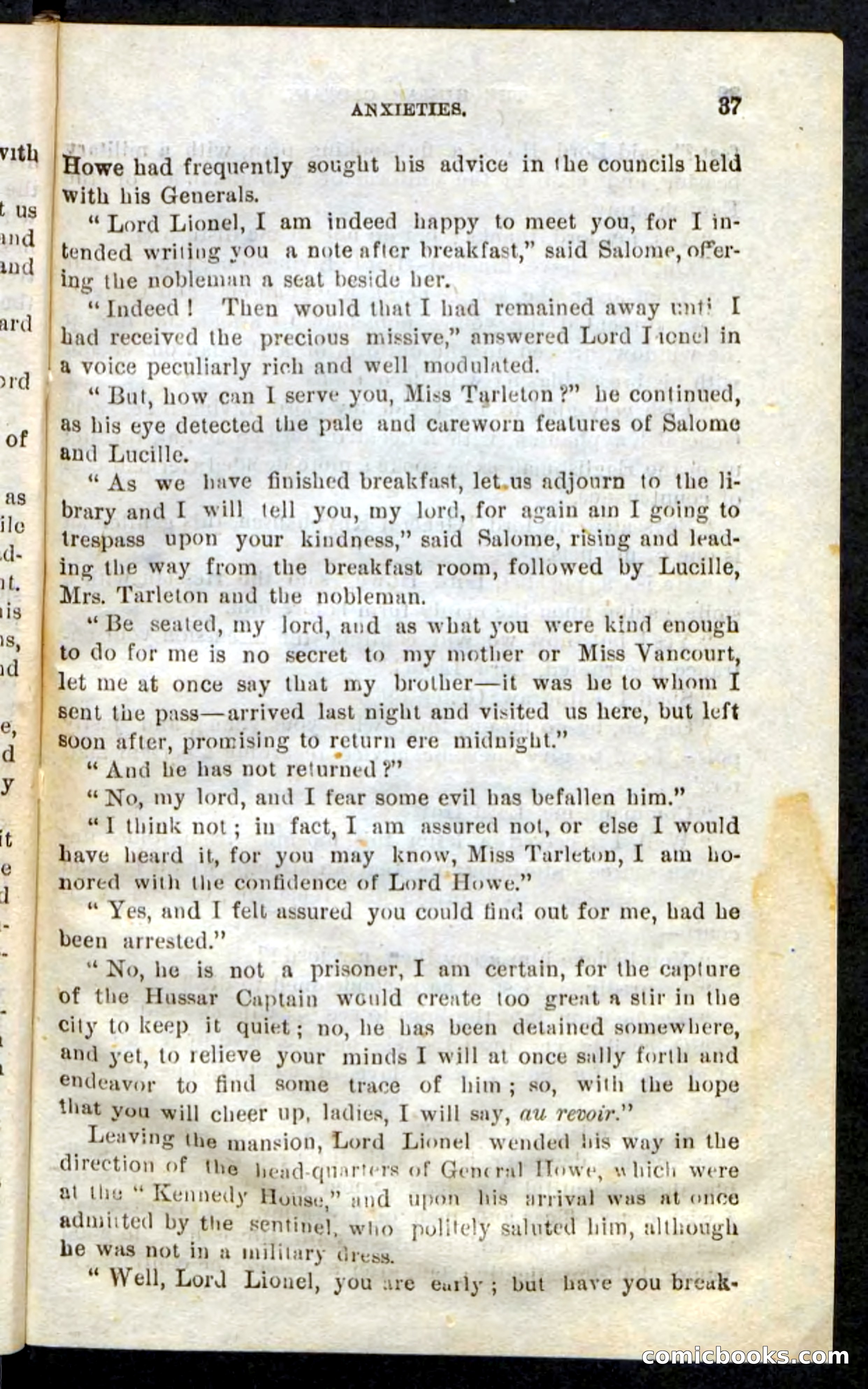 The Hussar Captain — page 33 of 100