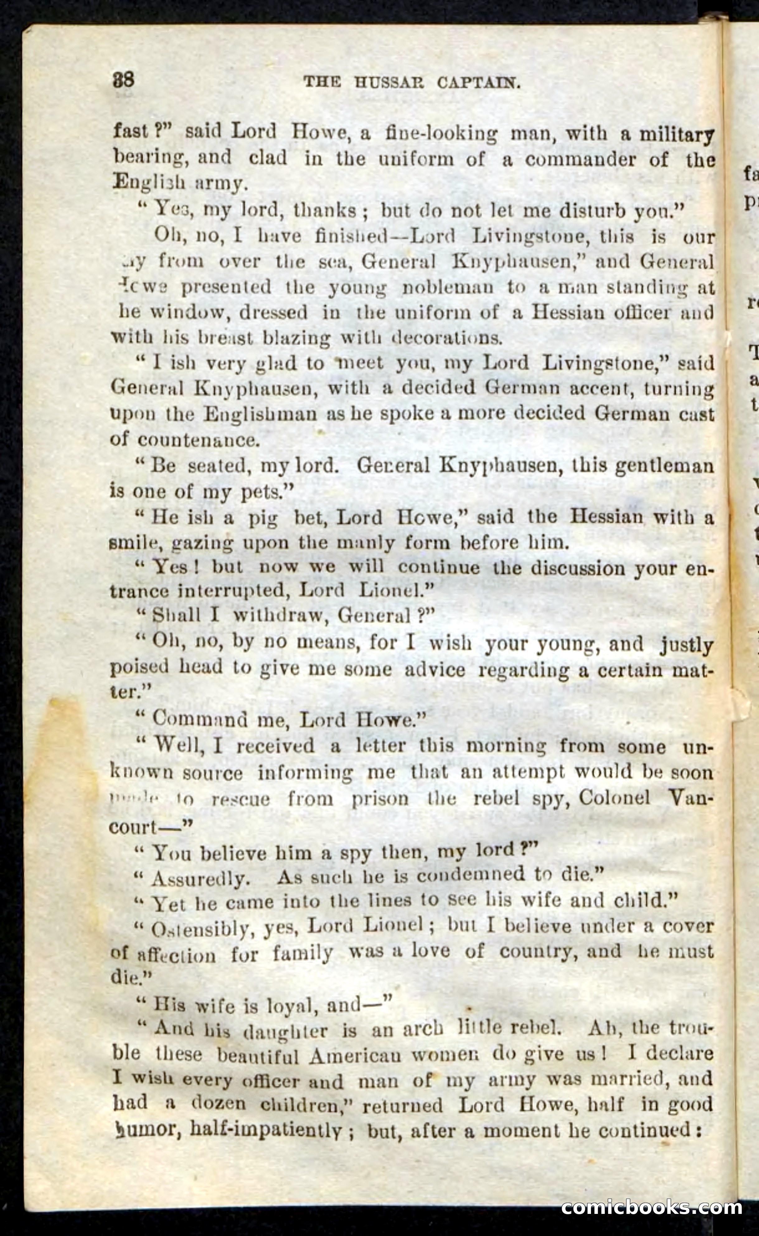 The Hussar Captain — page 34 of 100
