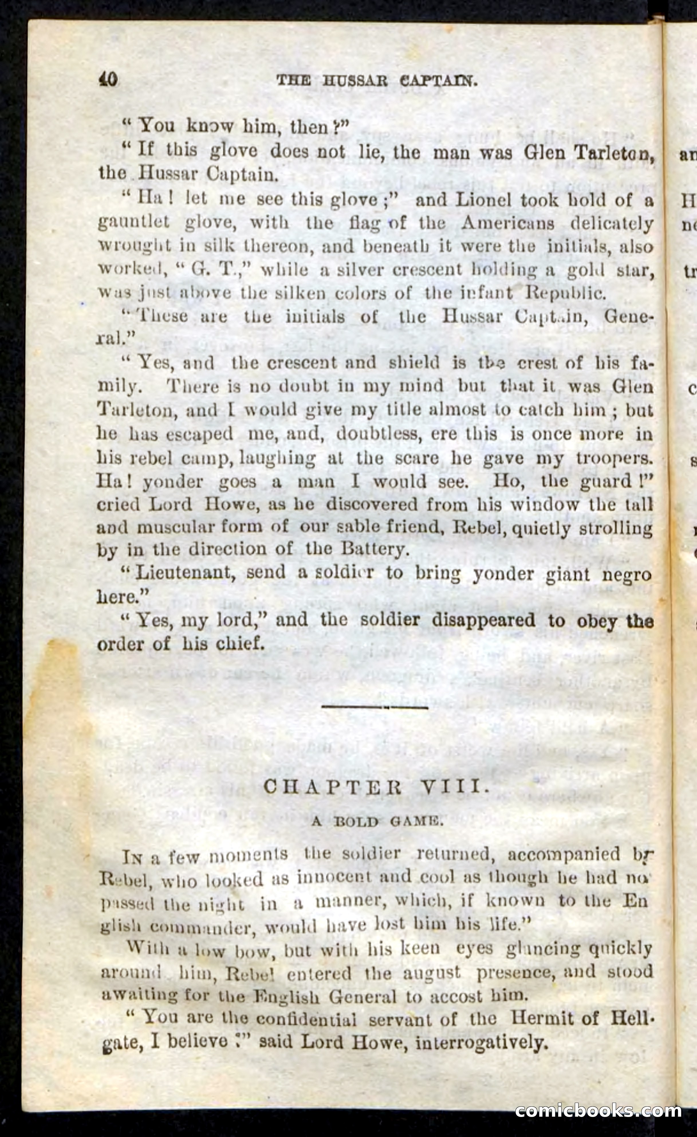 The Hussar Captain — page 36 of 100