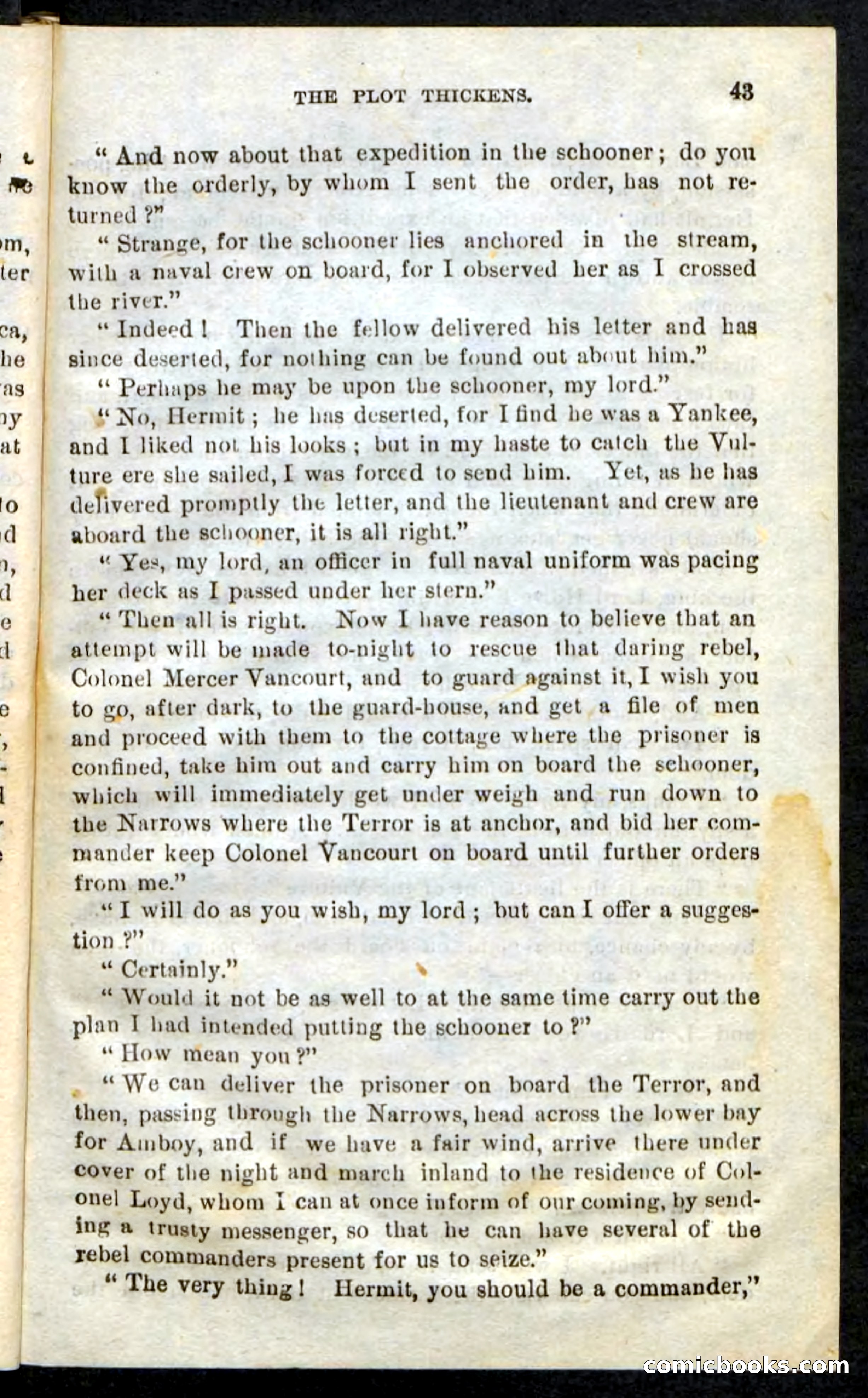 The Hussar Captain — page 39 of 100