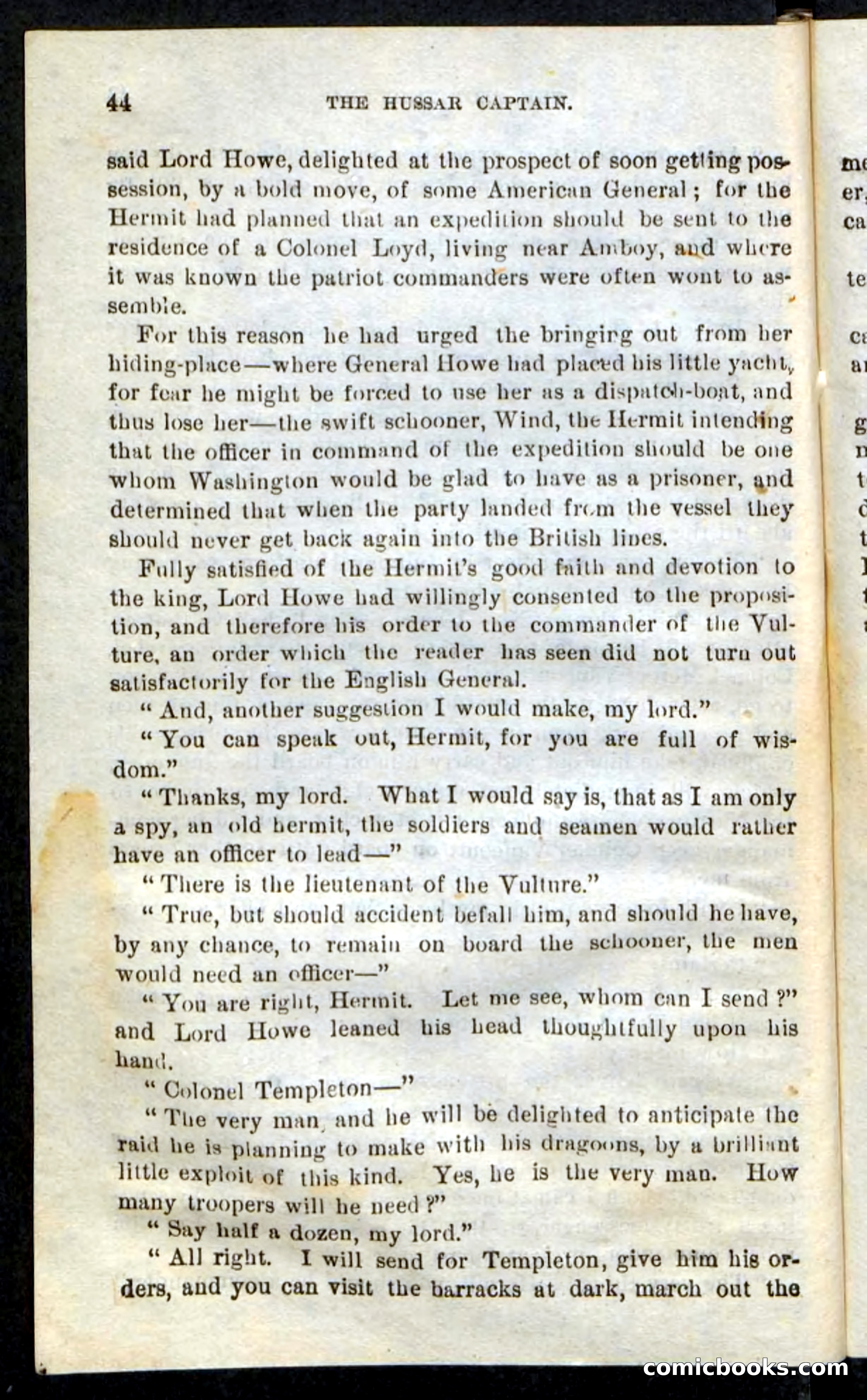 The Hussar Captain — page 40 of 100