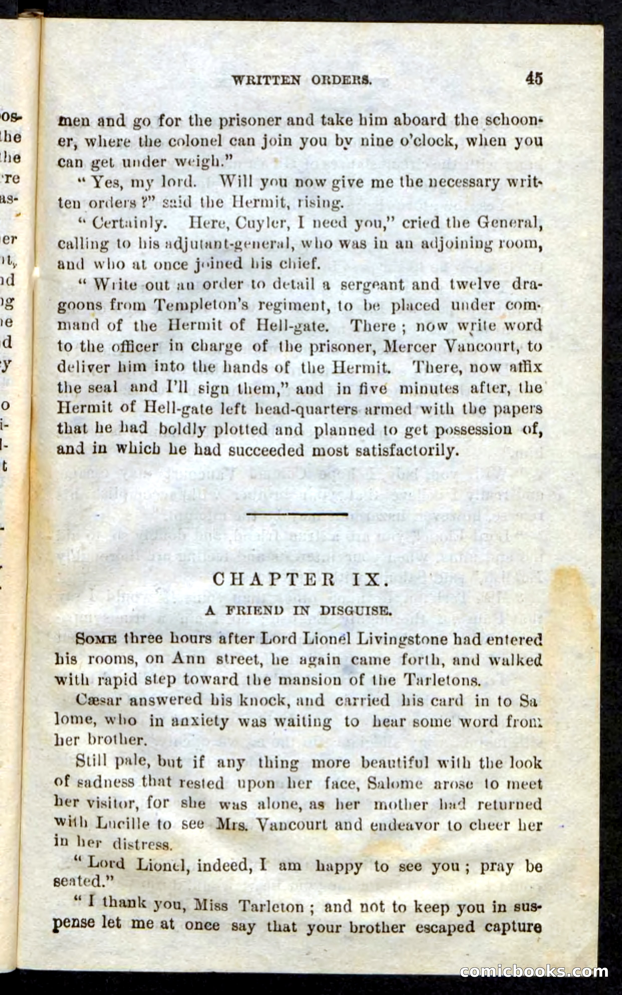 The Hussar Captain — page 41 of 100