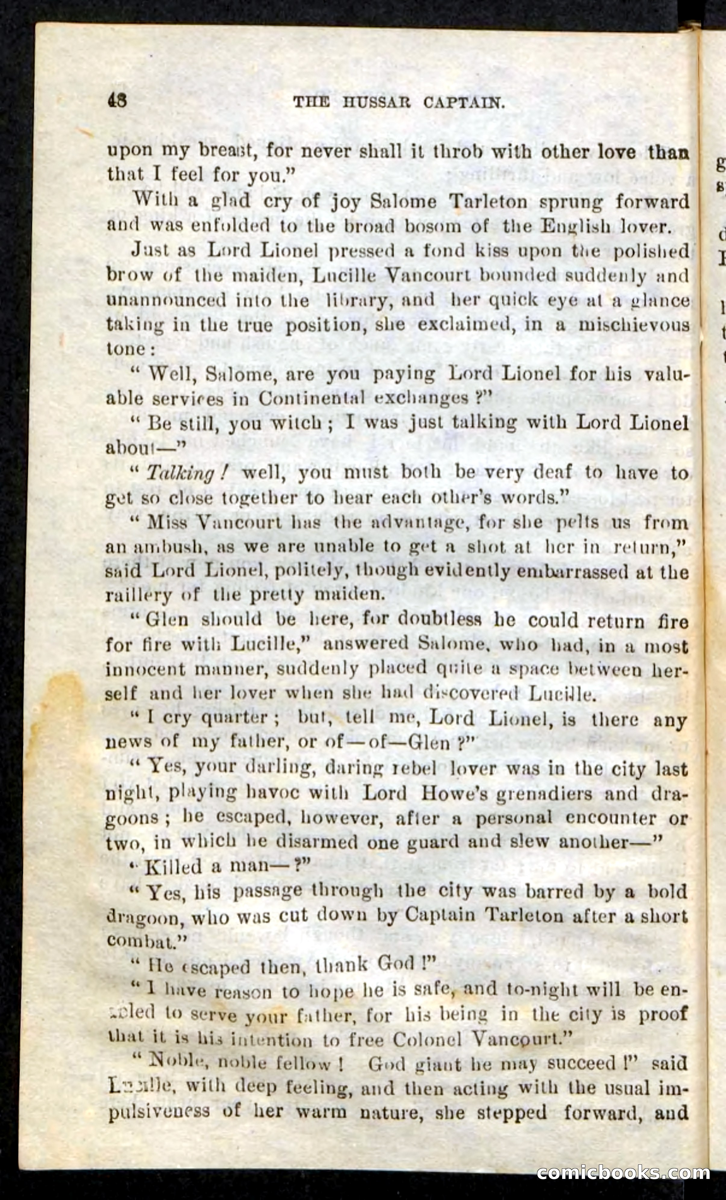 The Hussar Captain — page 44 of 100