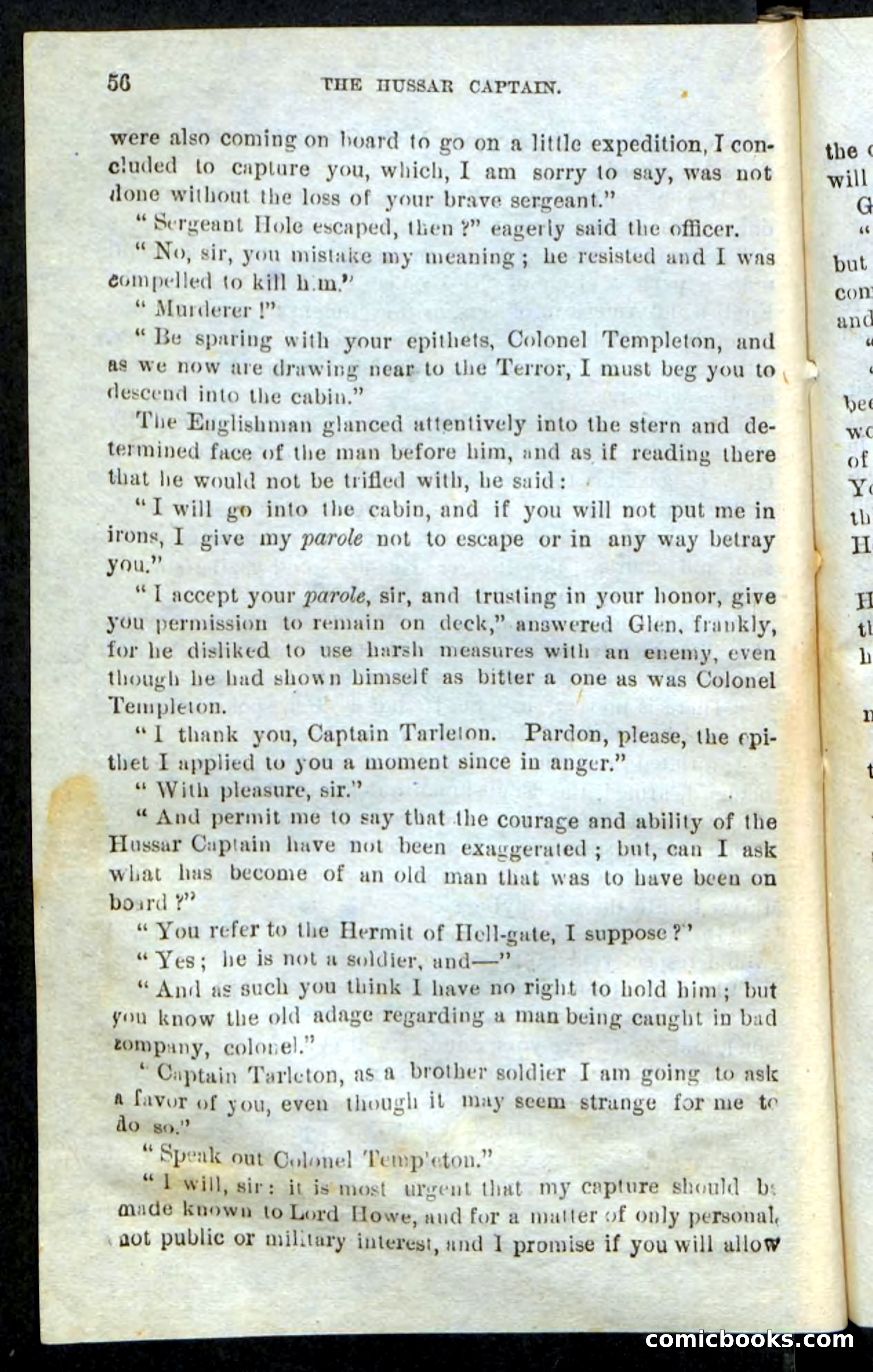 The Hussar Captain — page 52 of 100