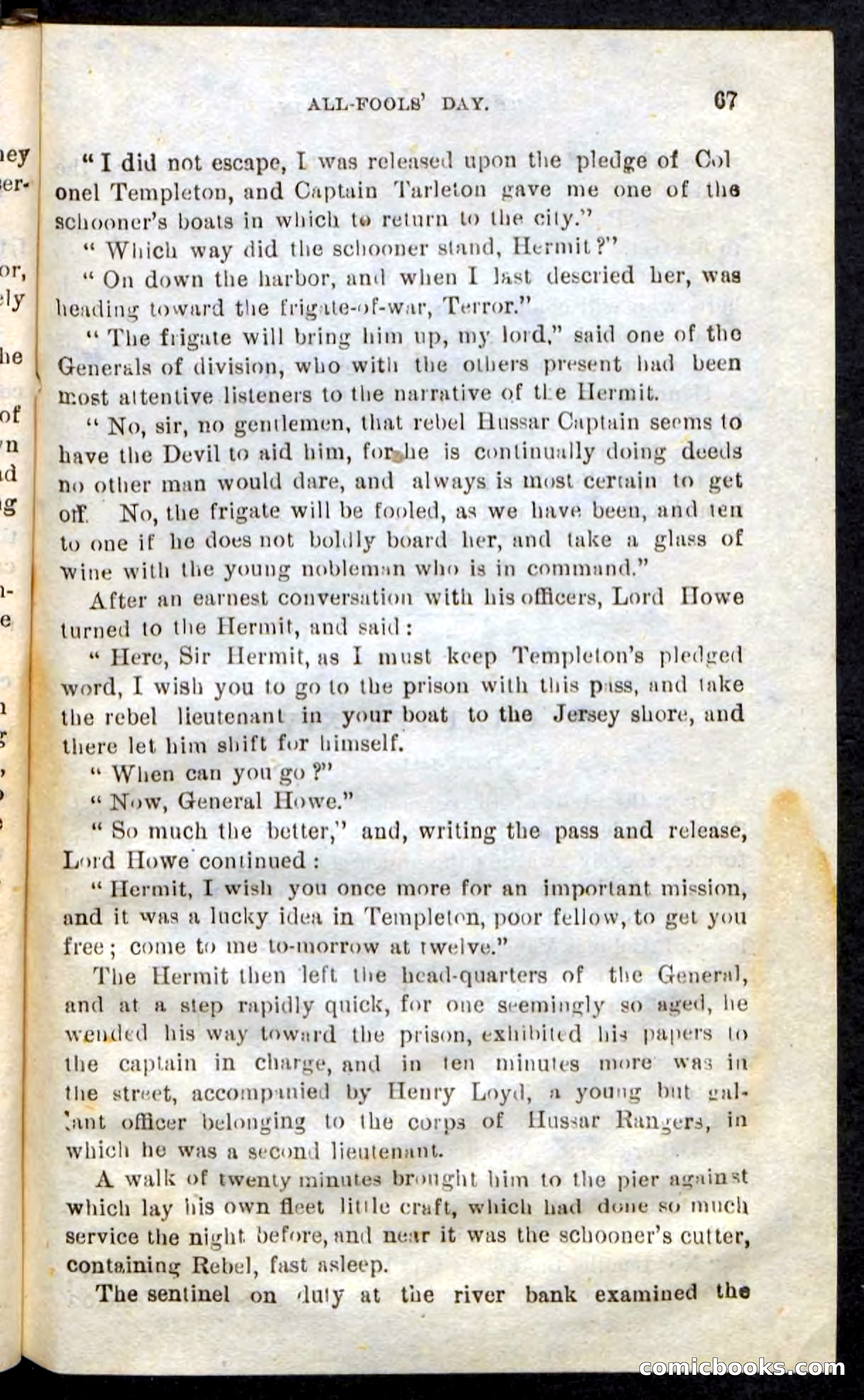 The Hussar Captain — page 63 of 100