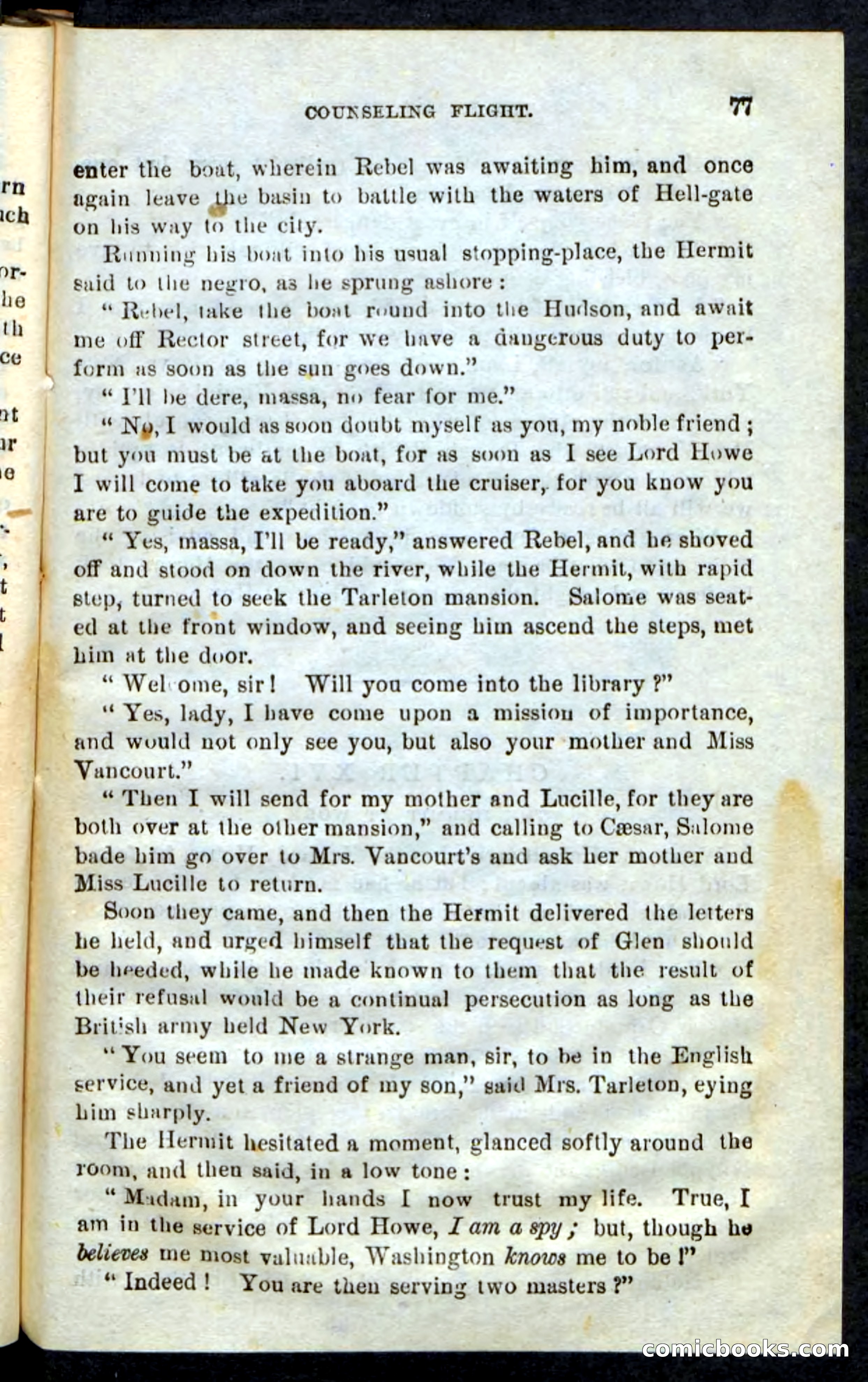 The Hussar Captain — page 73 of 100