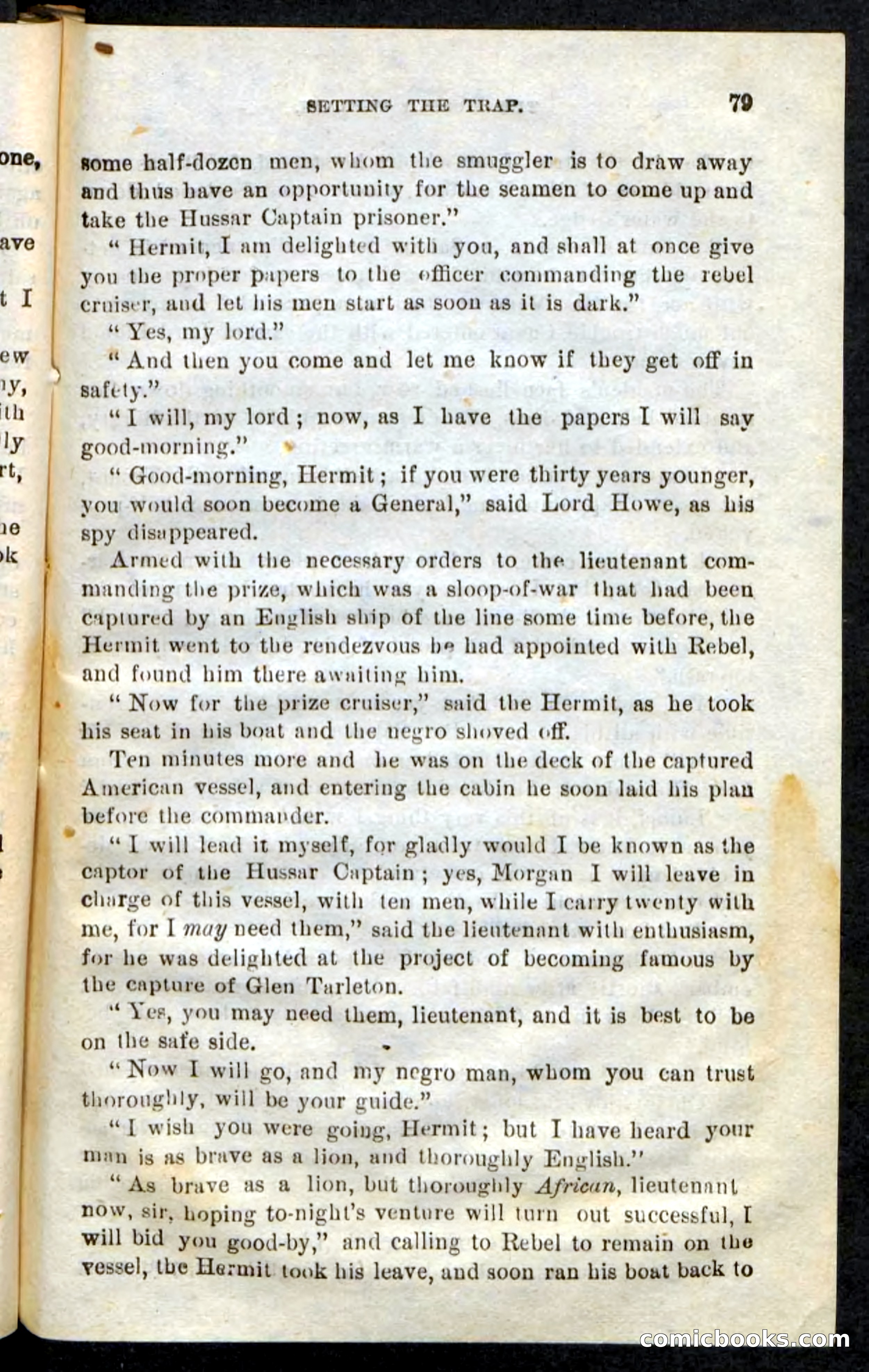 The Hussar Captain — page 75 of 100