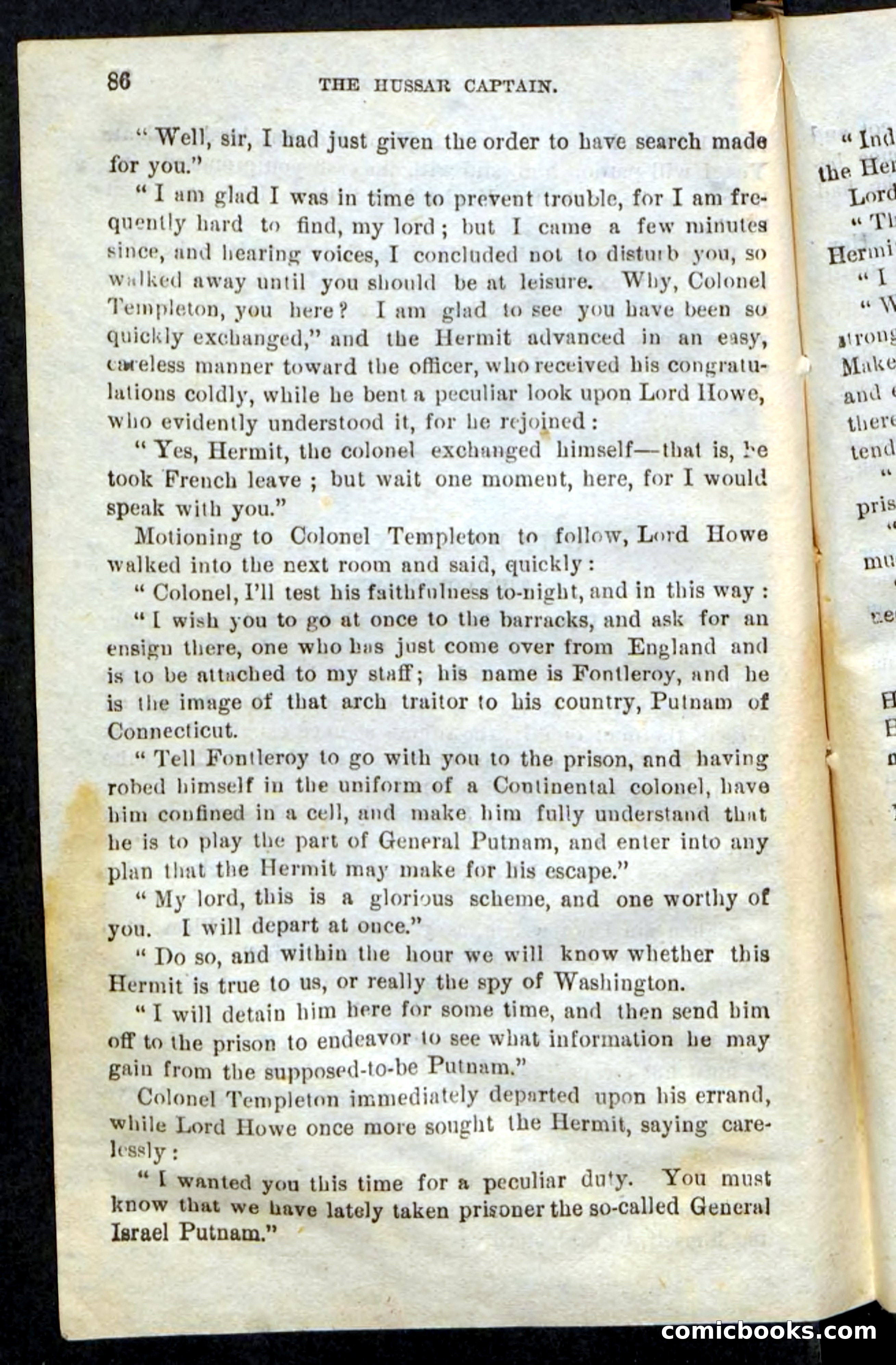 The Hussar Captain — page 82 of 100