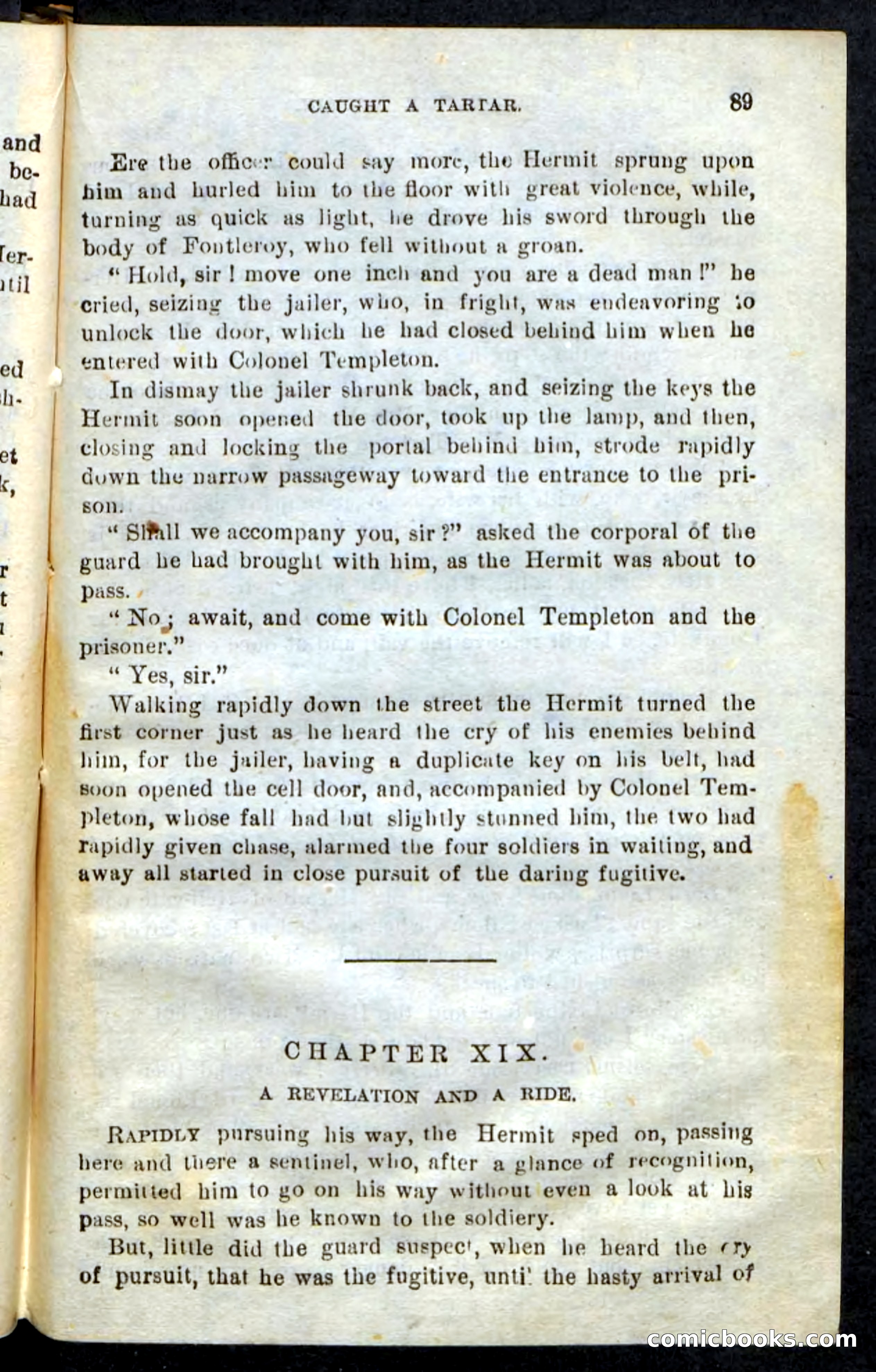The Hussar Captain — page 85 of 100