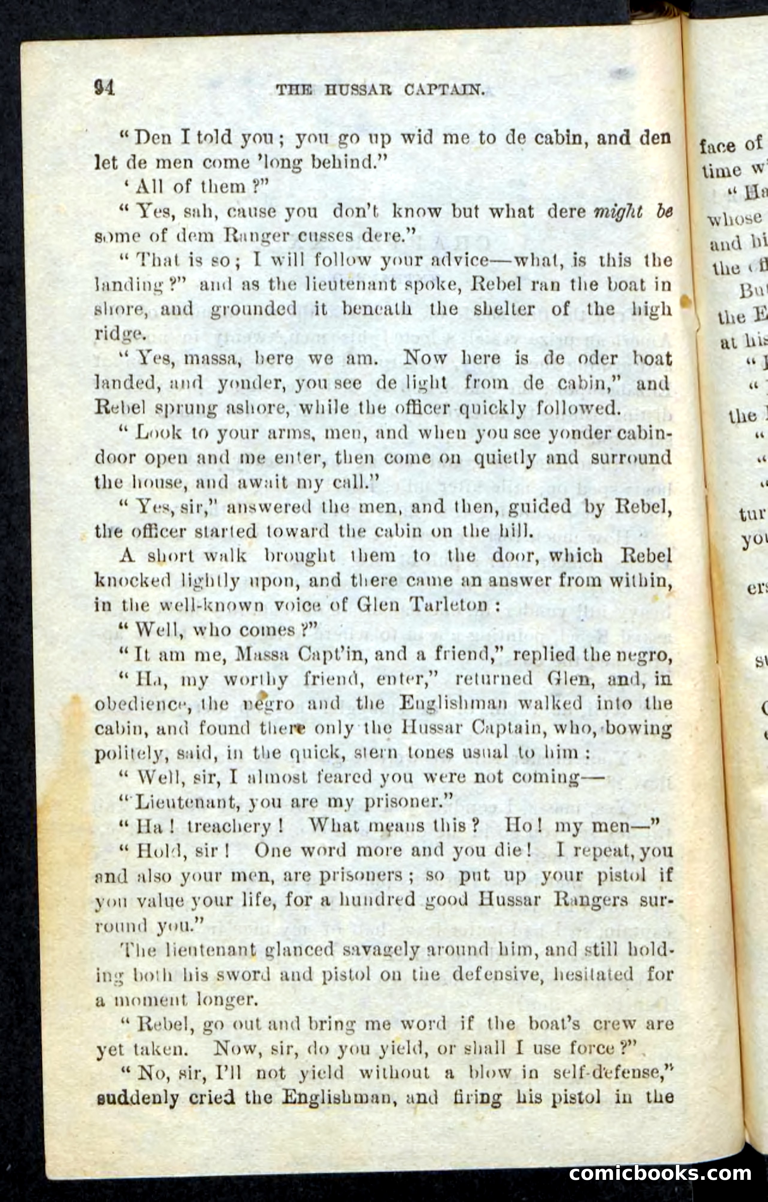 The Hussar Captain — page 90 of 100