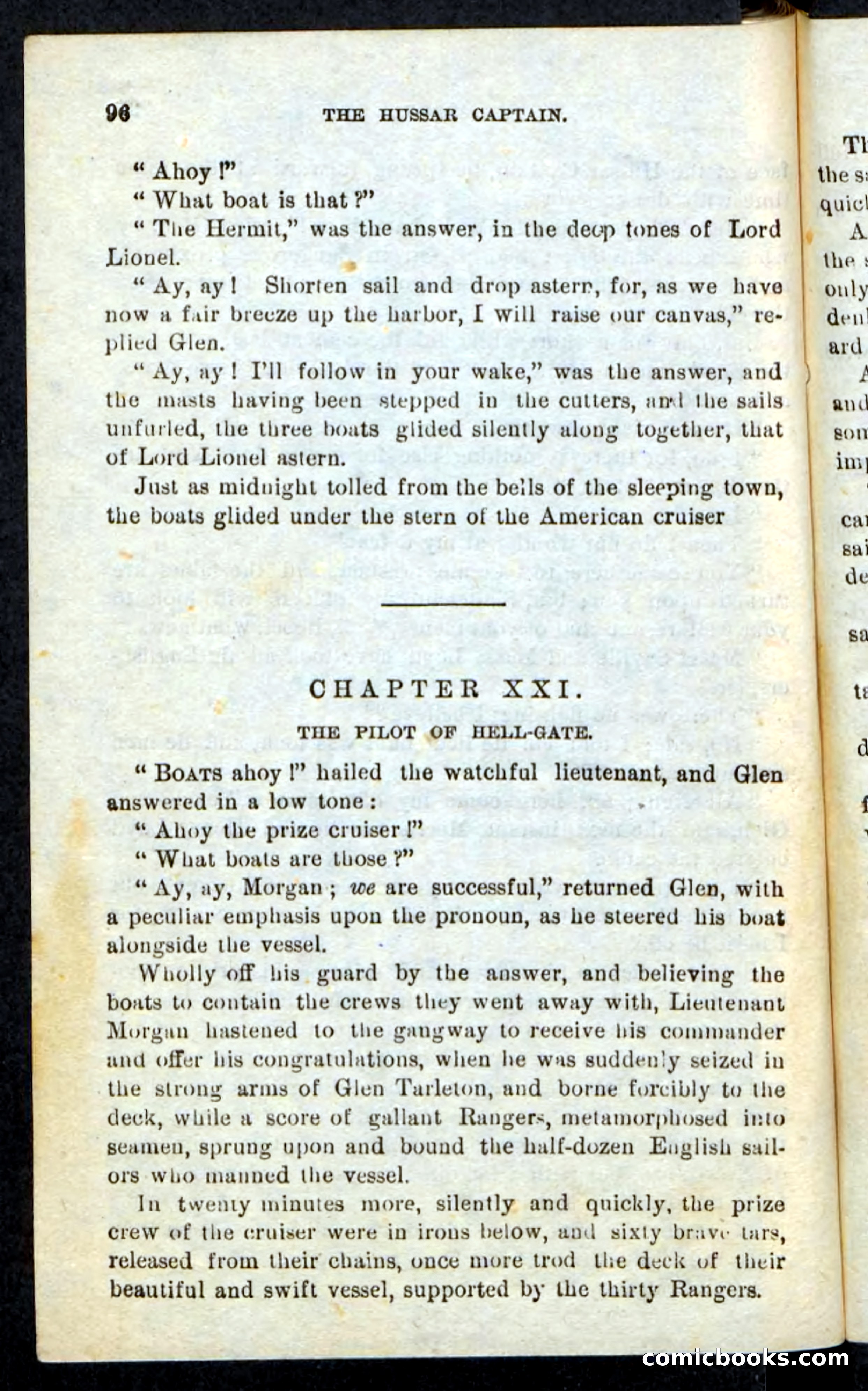 The Hussar Captain — page 92 of 100