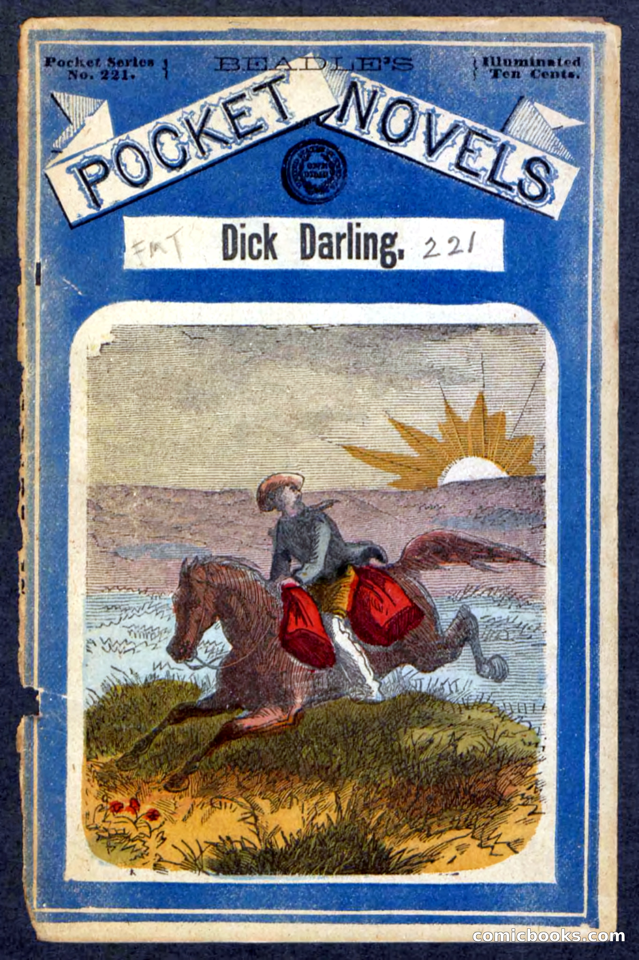 Beadle's Pocket Novels No. 221: Dick Darling