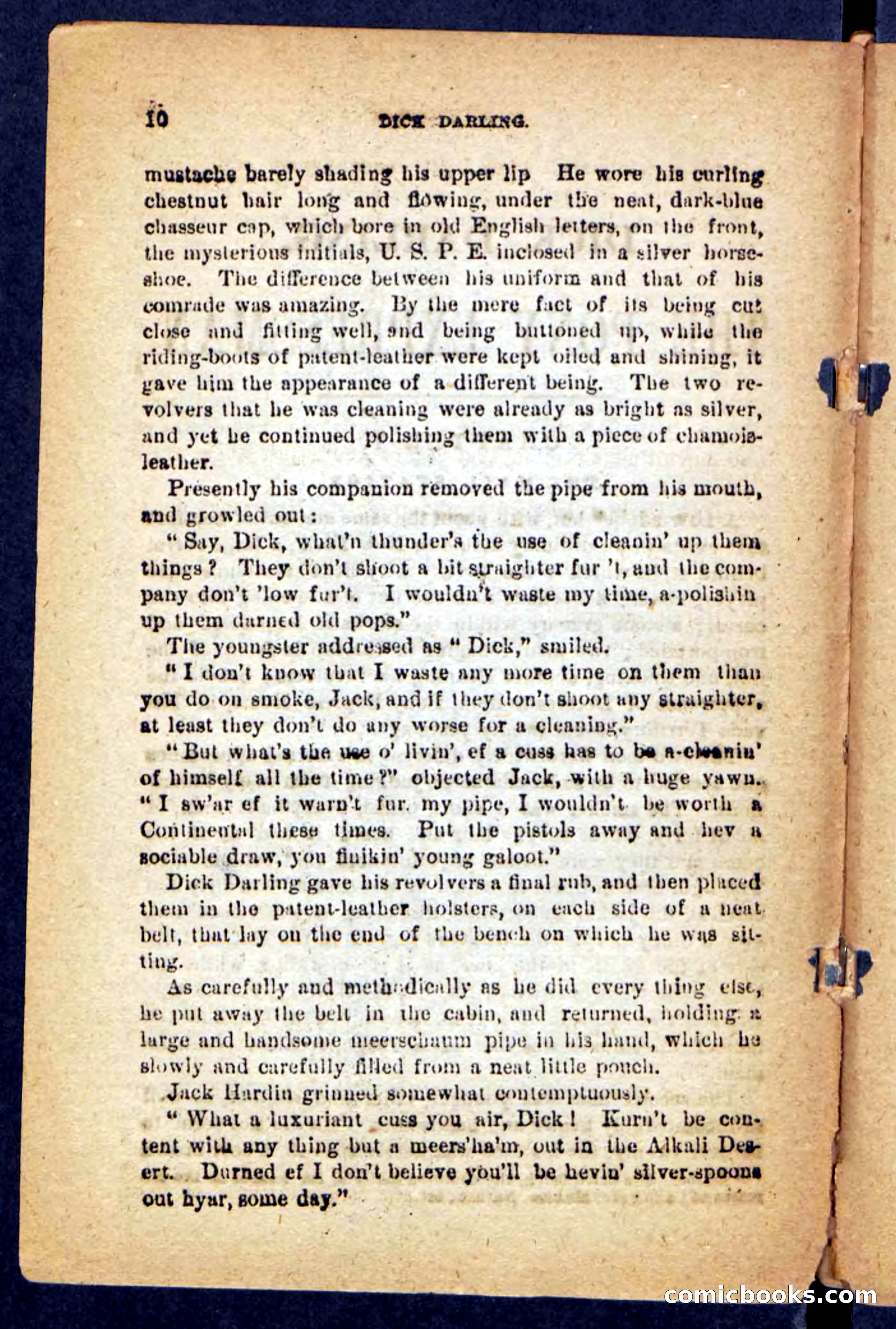 Beadle's Pocket Novels No. 221: Dick Darling — page 6 of 100