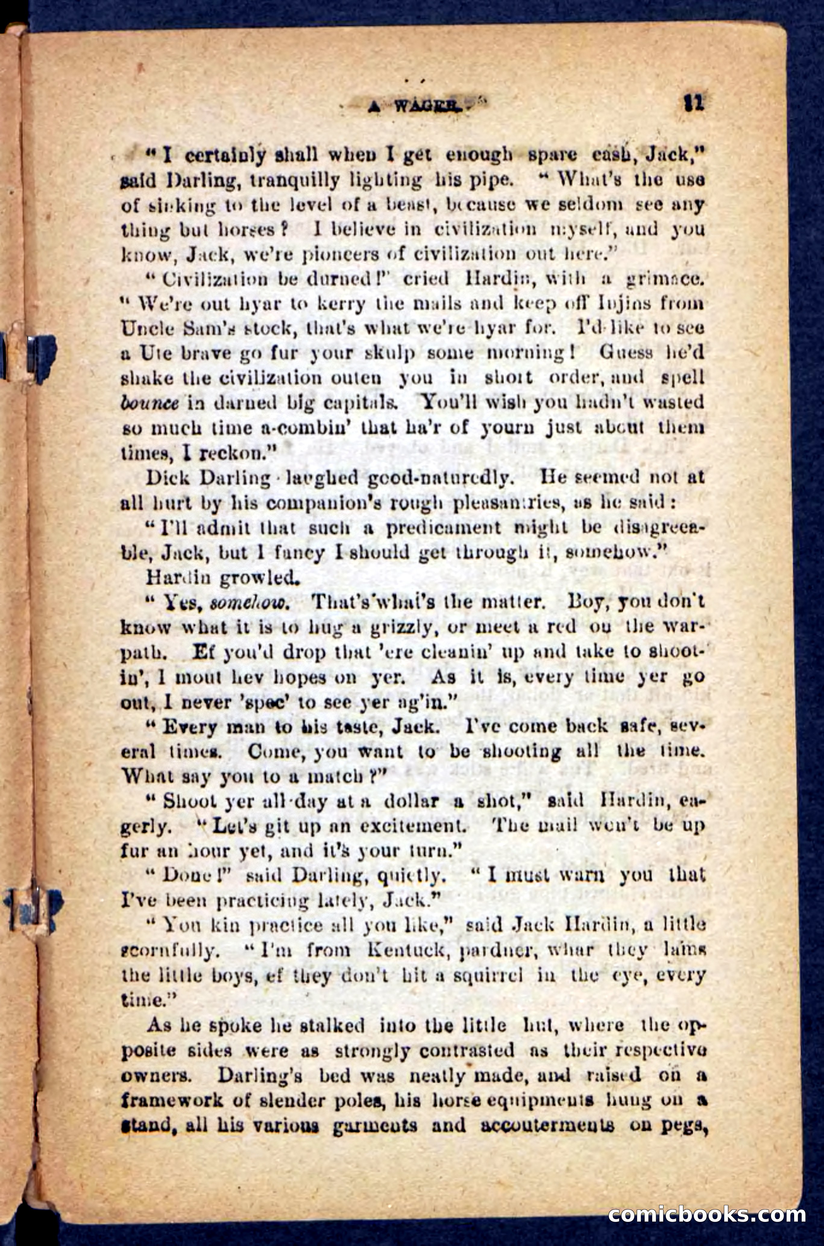 Beadle's Pocket Novels No. 221: Dick Darling — page 7 of 100