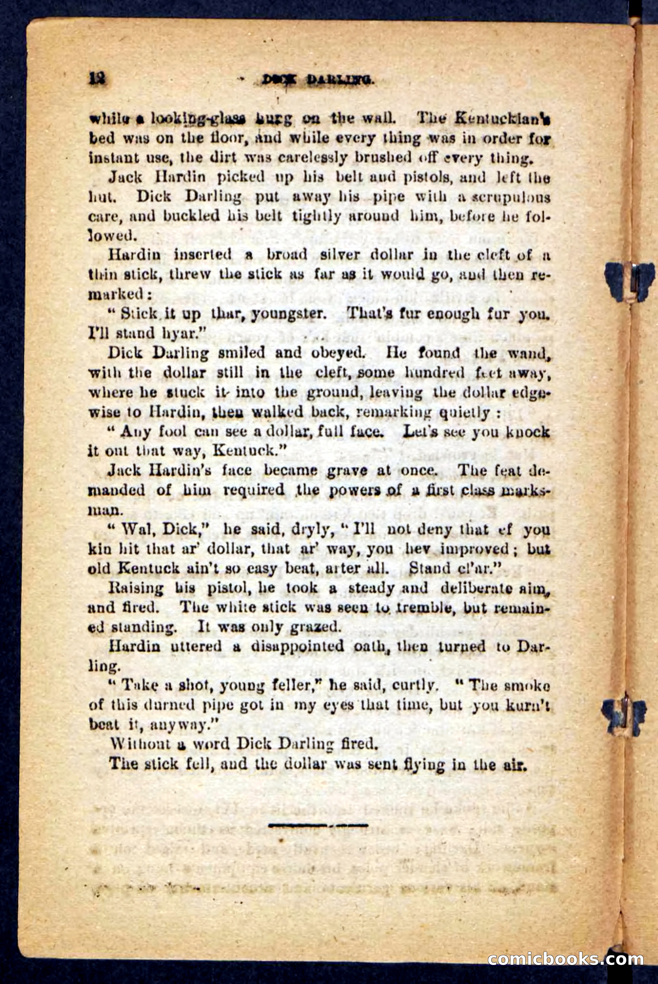 Beadle's Pocket Novels No. 221: Dick Darling — page 8 of 100