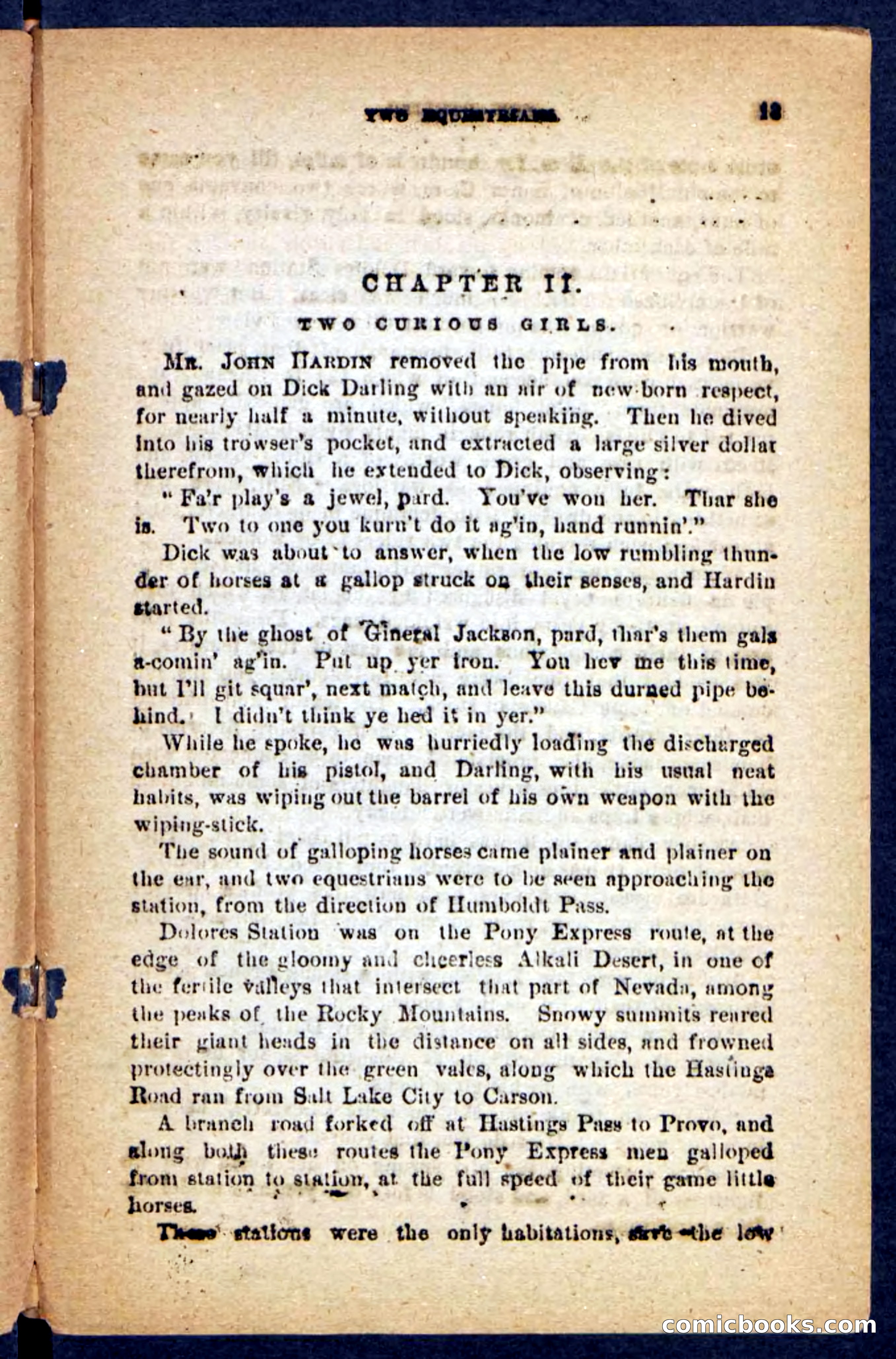 Beadle's Pocket Novels No. 221: Dick Darling — page 9 of 100