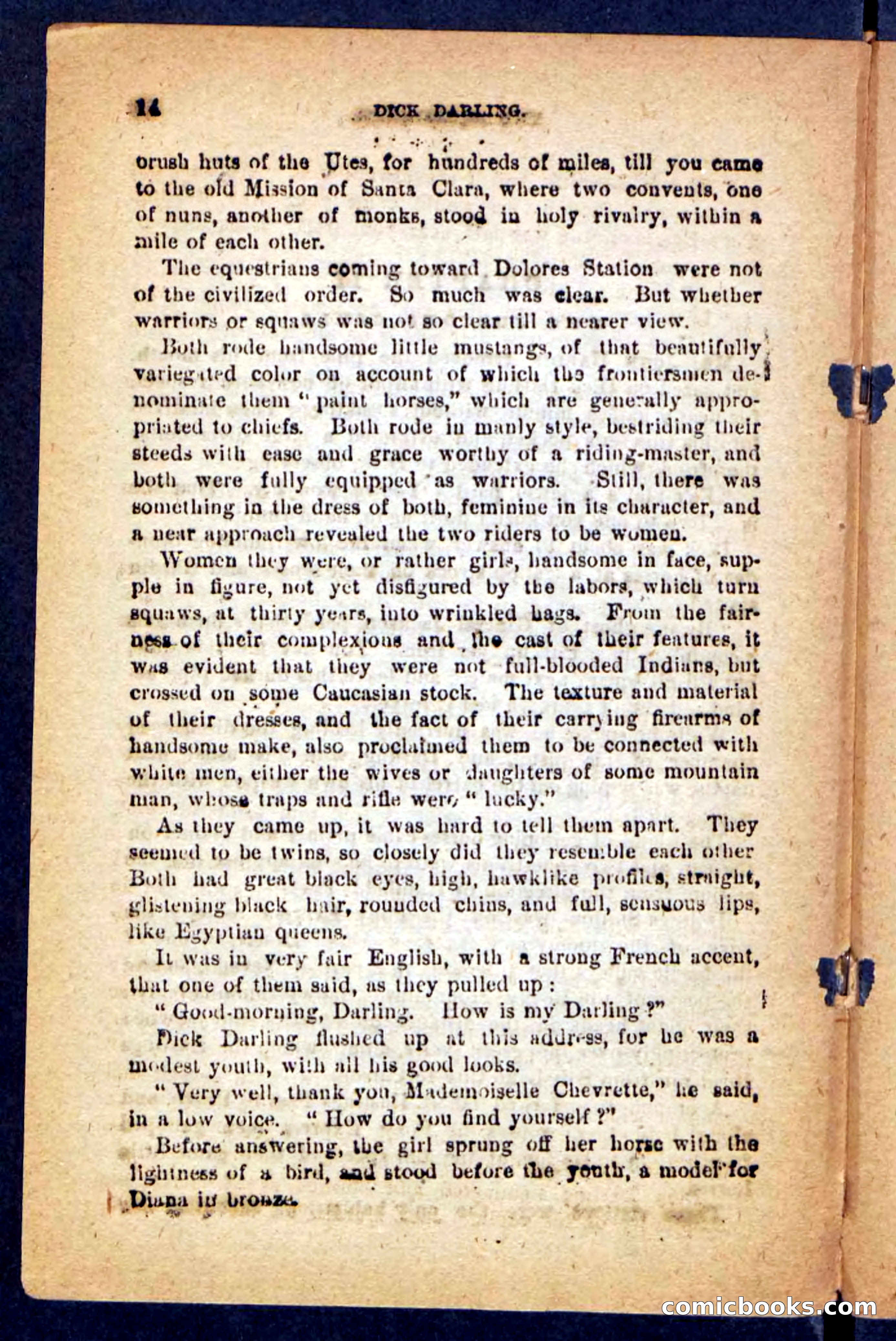Beadle's Pocket Novels No. 221: Dick Darling — page 10 of 100