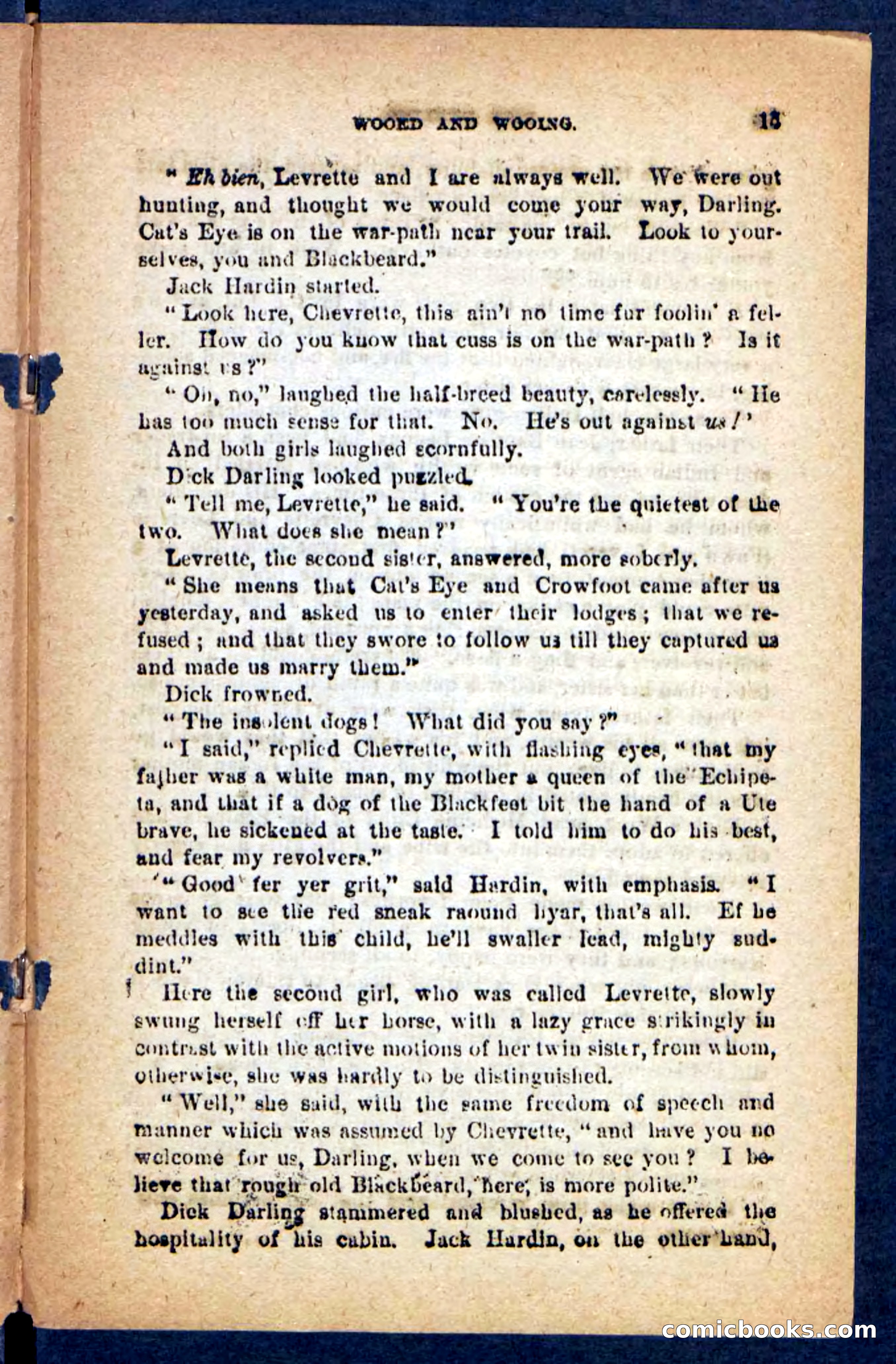Beadle's Pocket Novels No. 221: Dick Darling — page 11 of 100