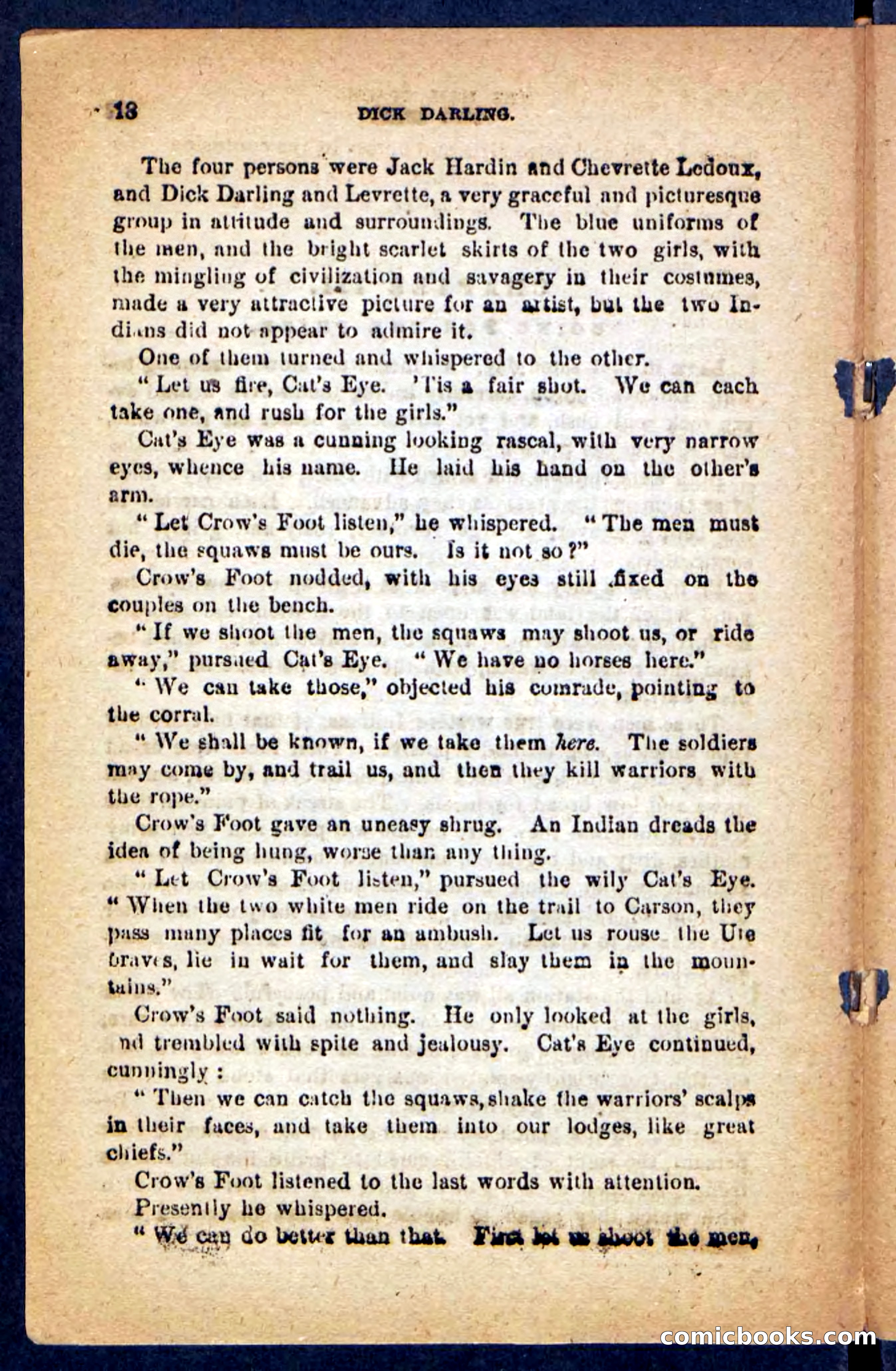 Beadle's Pocket Novels No. 221: Dick Darling — page 14 of 100