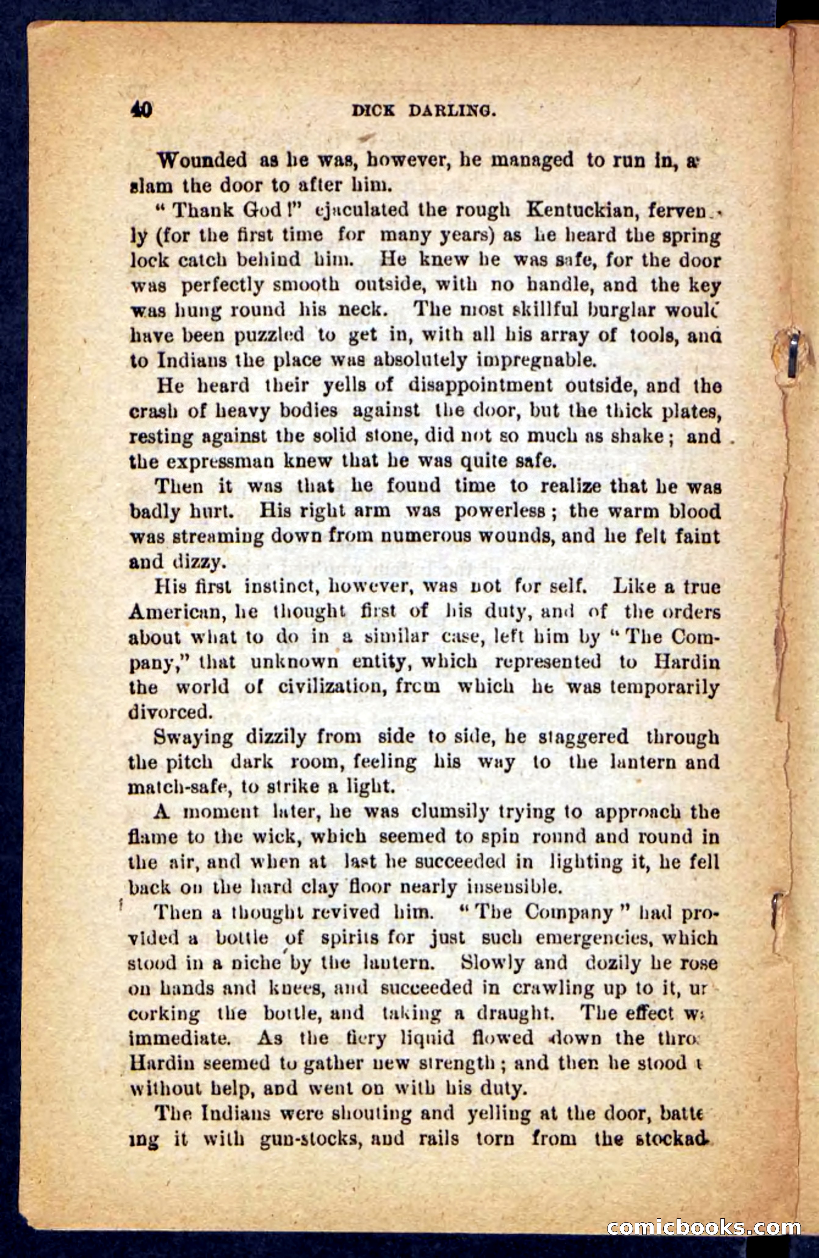 Beadle's Pocket Novels No. 221: Dick Darling — page 36 of 100