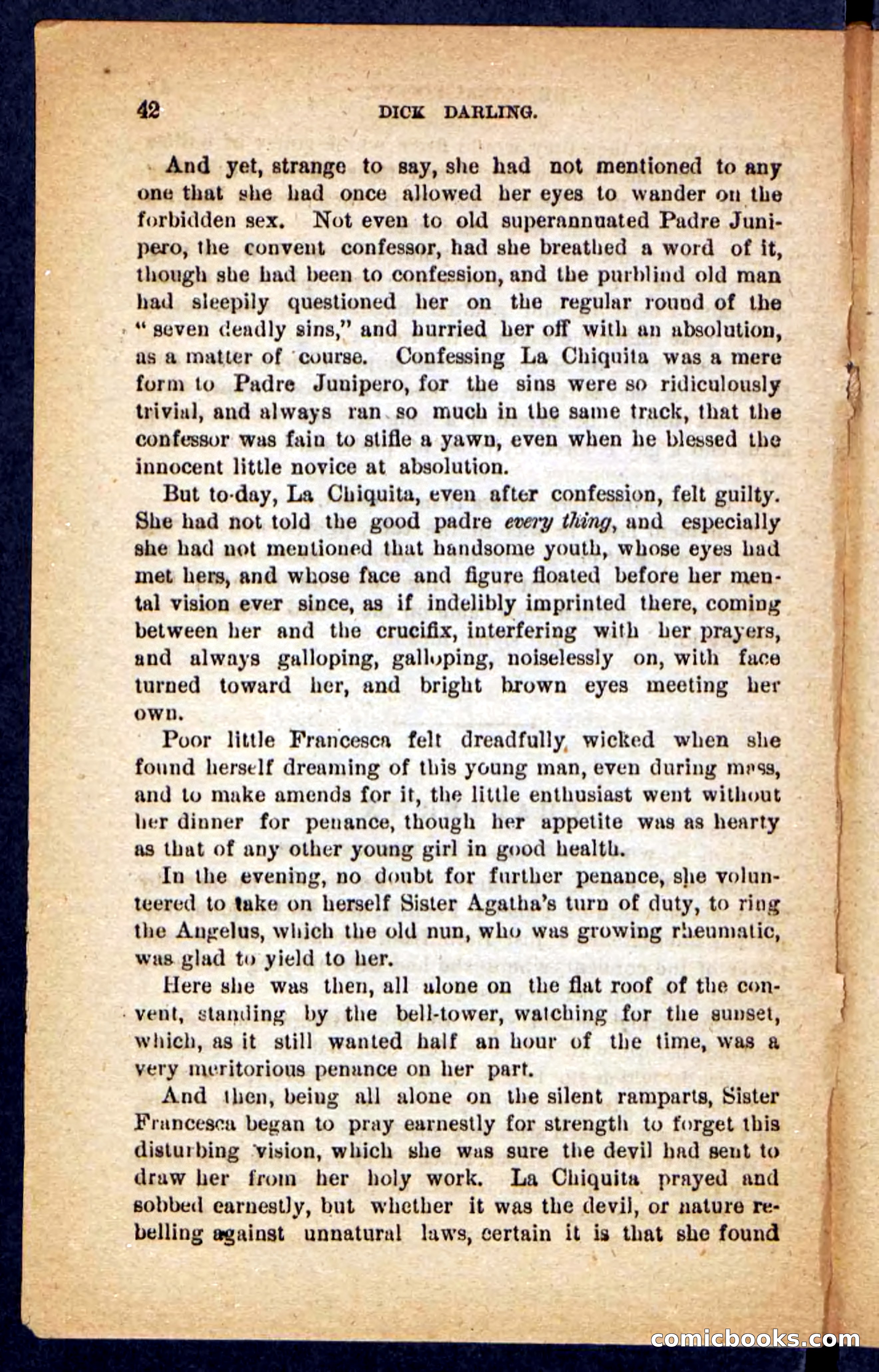 Beadle's Pocket Novels No. 221: Dick Darling — page 38 of 100