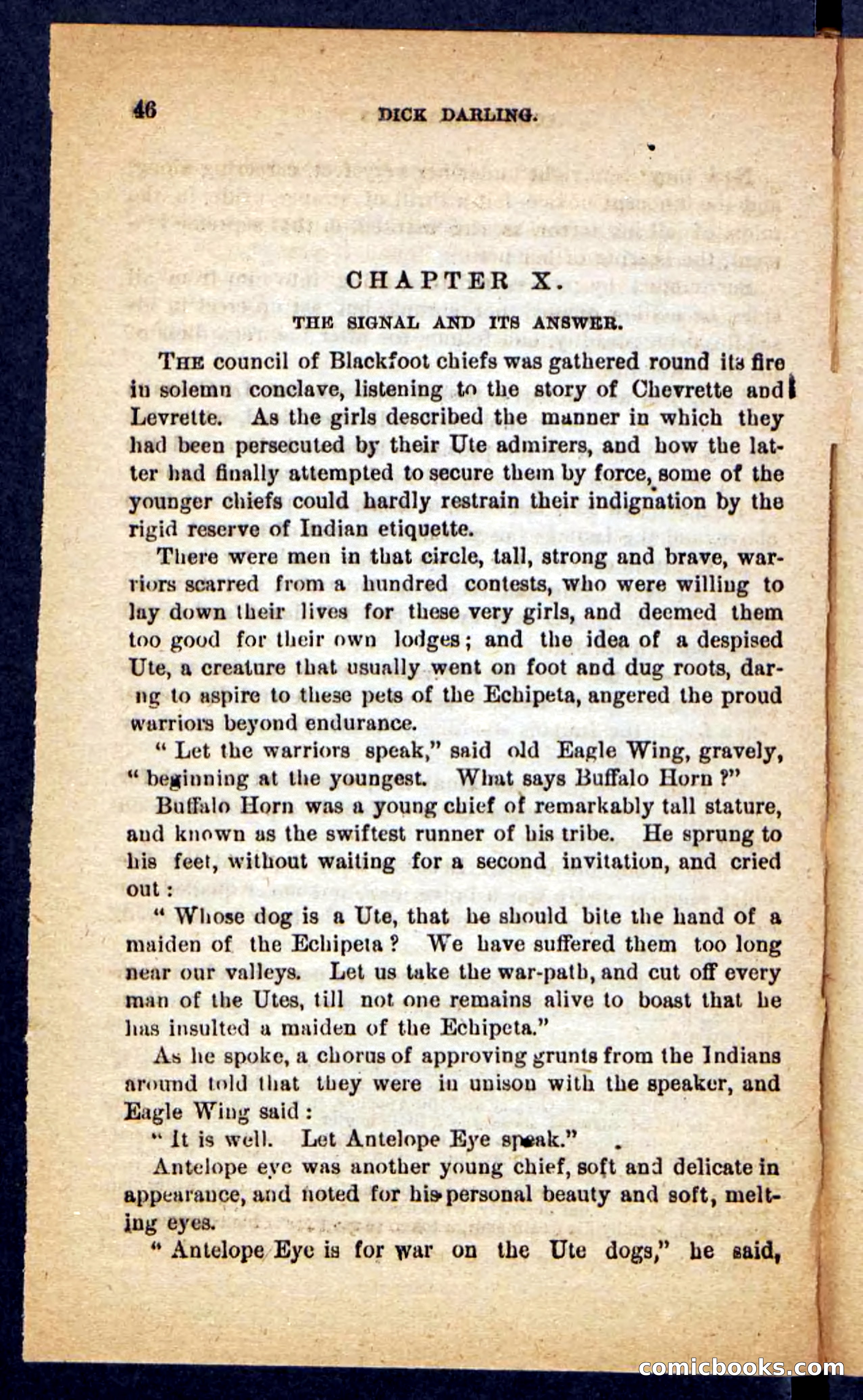 Beadle's Pocket Novels No. 221: Dick Darling — page 42 of 100