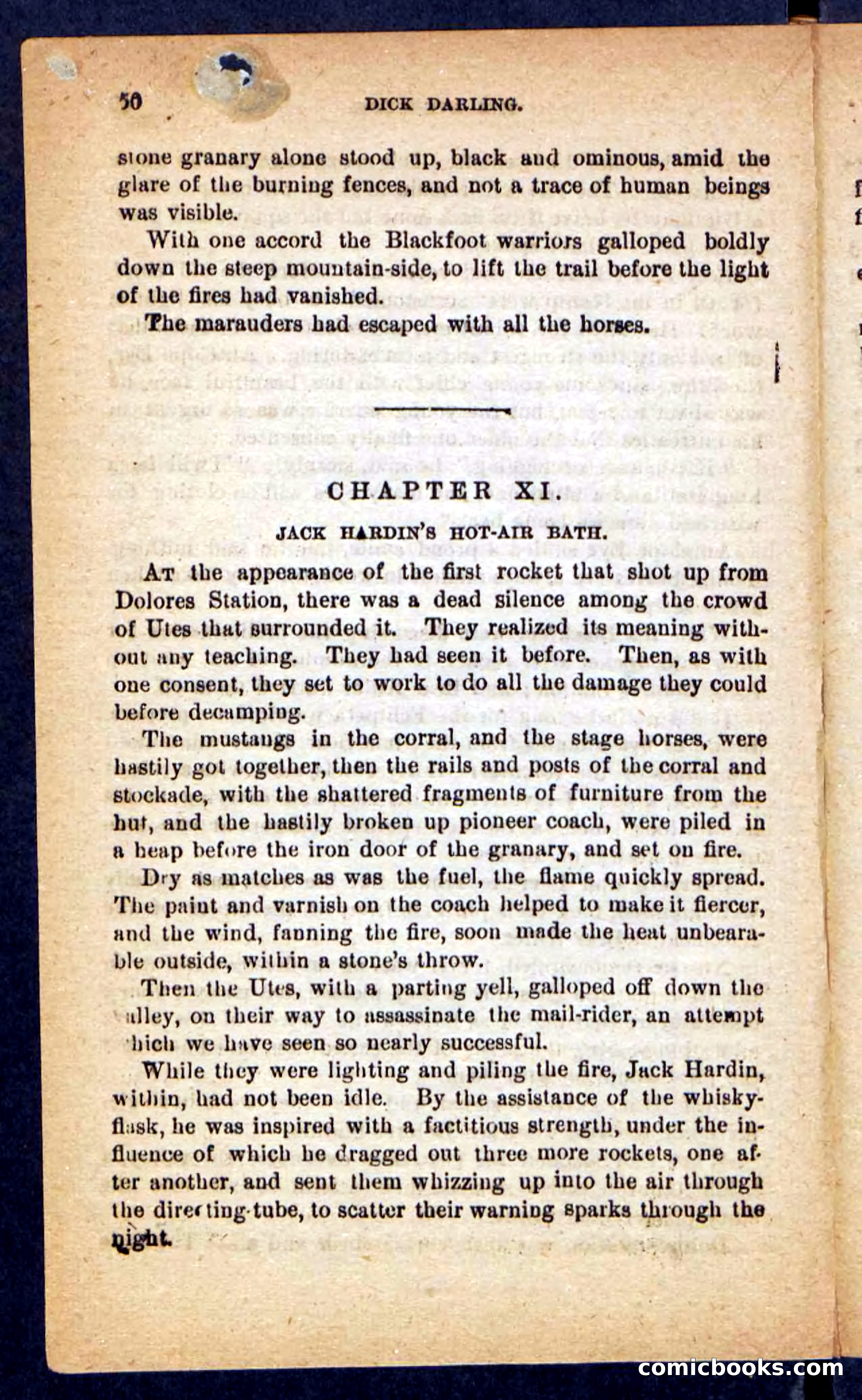 Beadle's Pocket Novels No. 221: Dick Darling — page 46 of 100