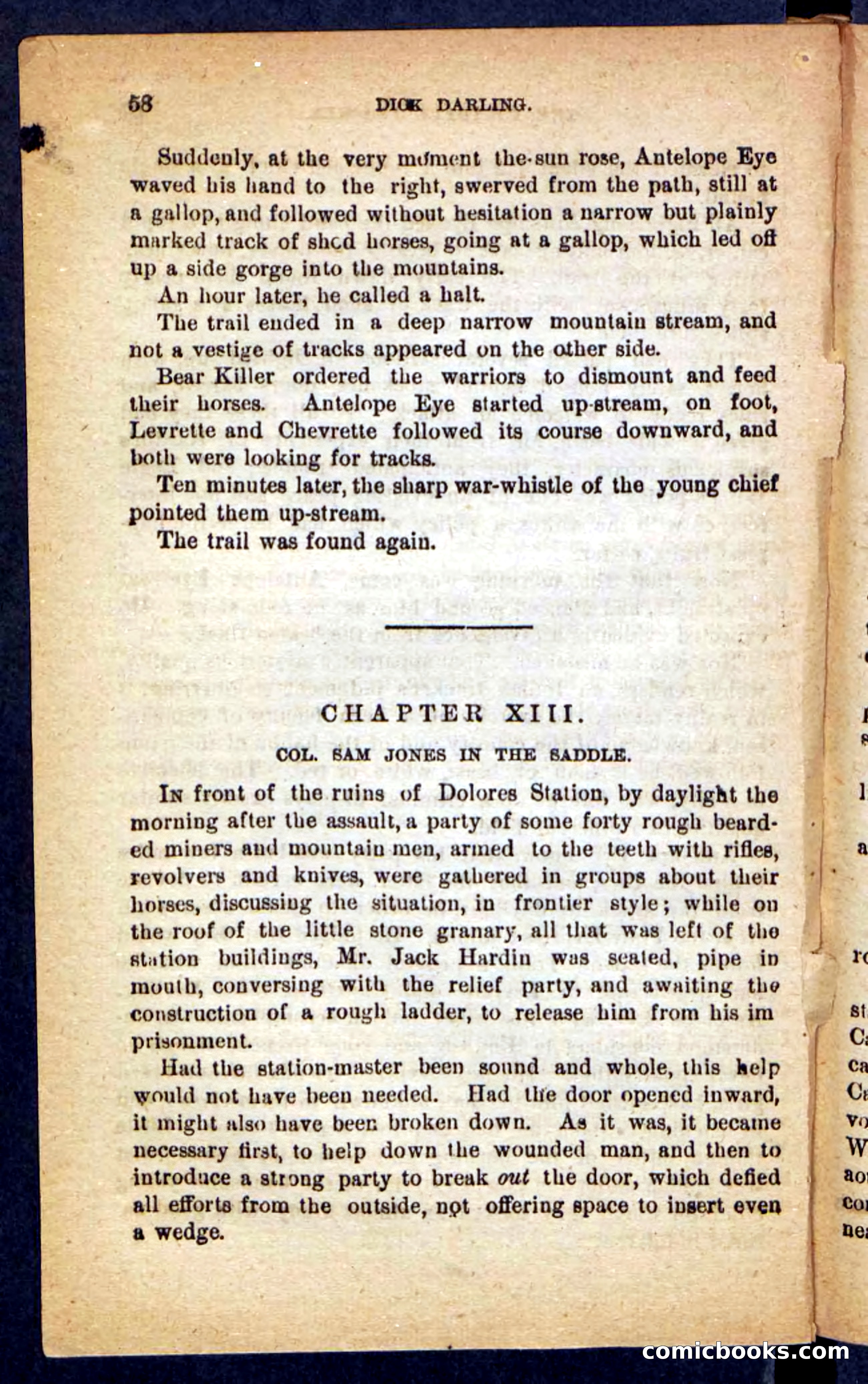 Beadle's Pocket Novels No. 221: Dick Darling — page 54 of 100