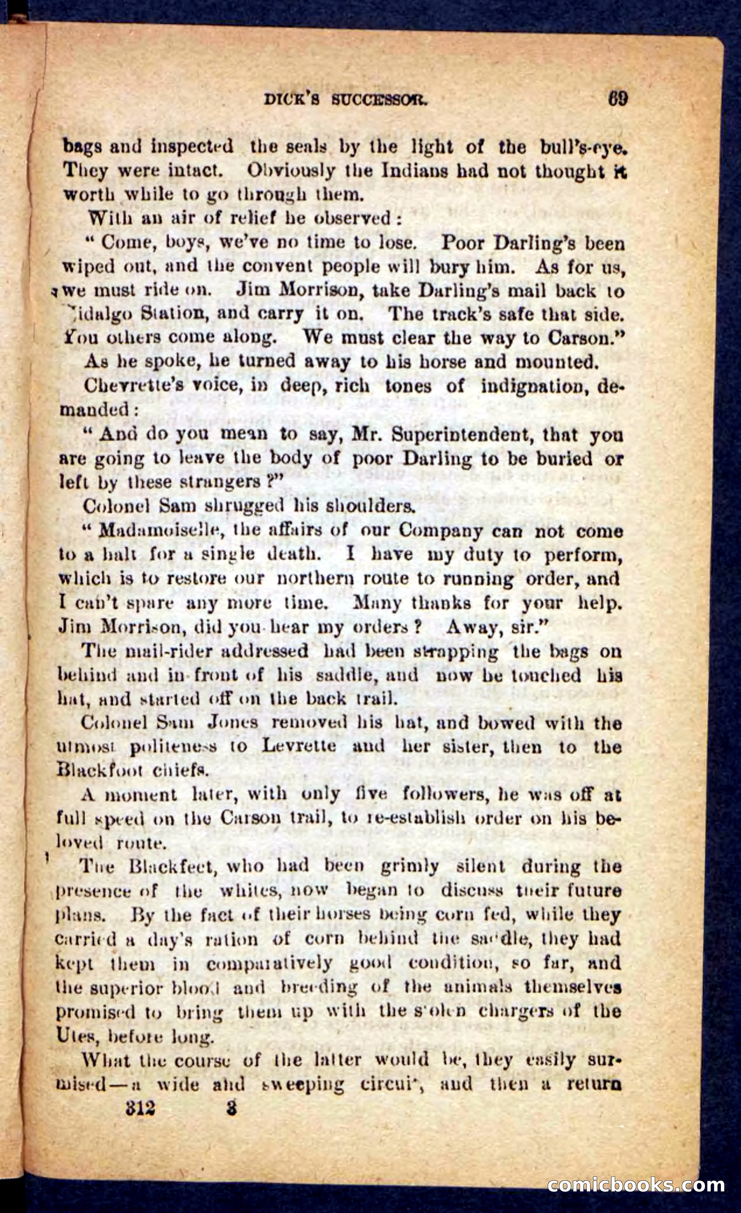 Beadle's Pocket Novels No. 221: Dick Darling — page 65 of 100