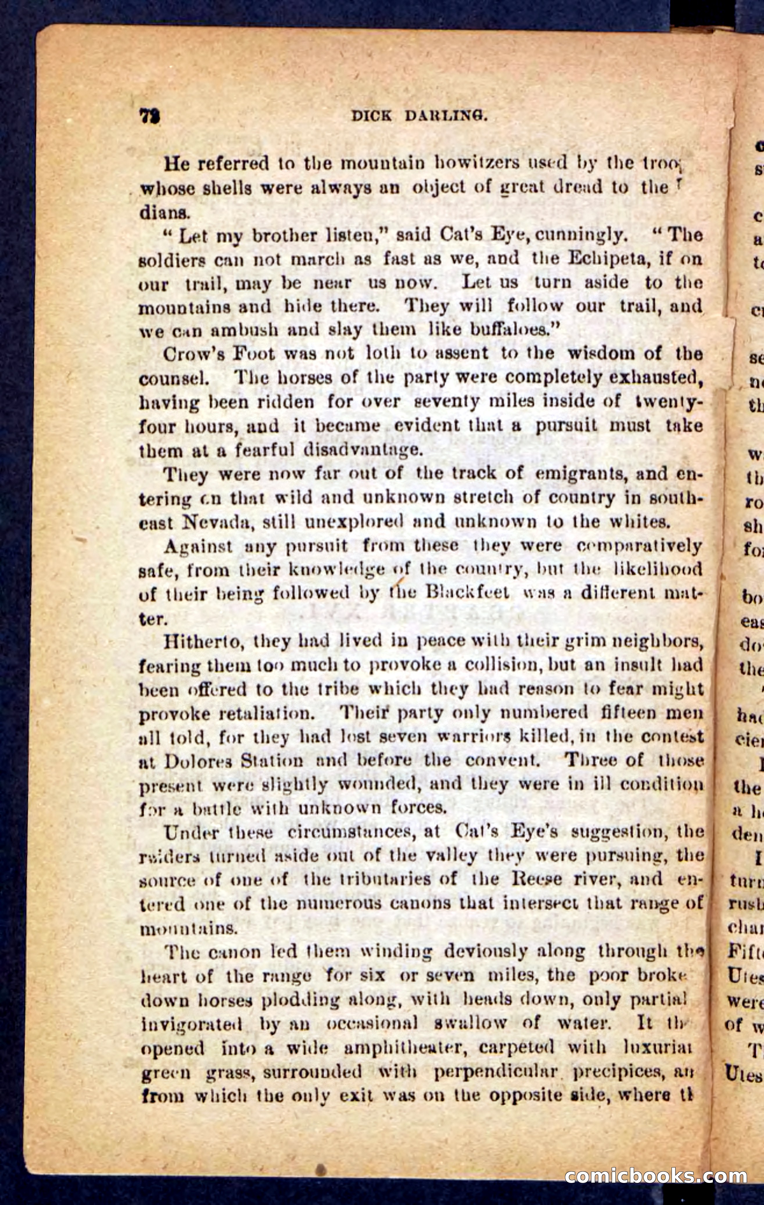 Beadle's Pocket Novels No. 221: Dick Darling — page 68 of 100