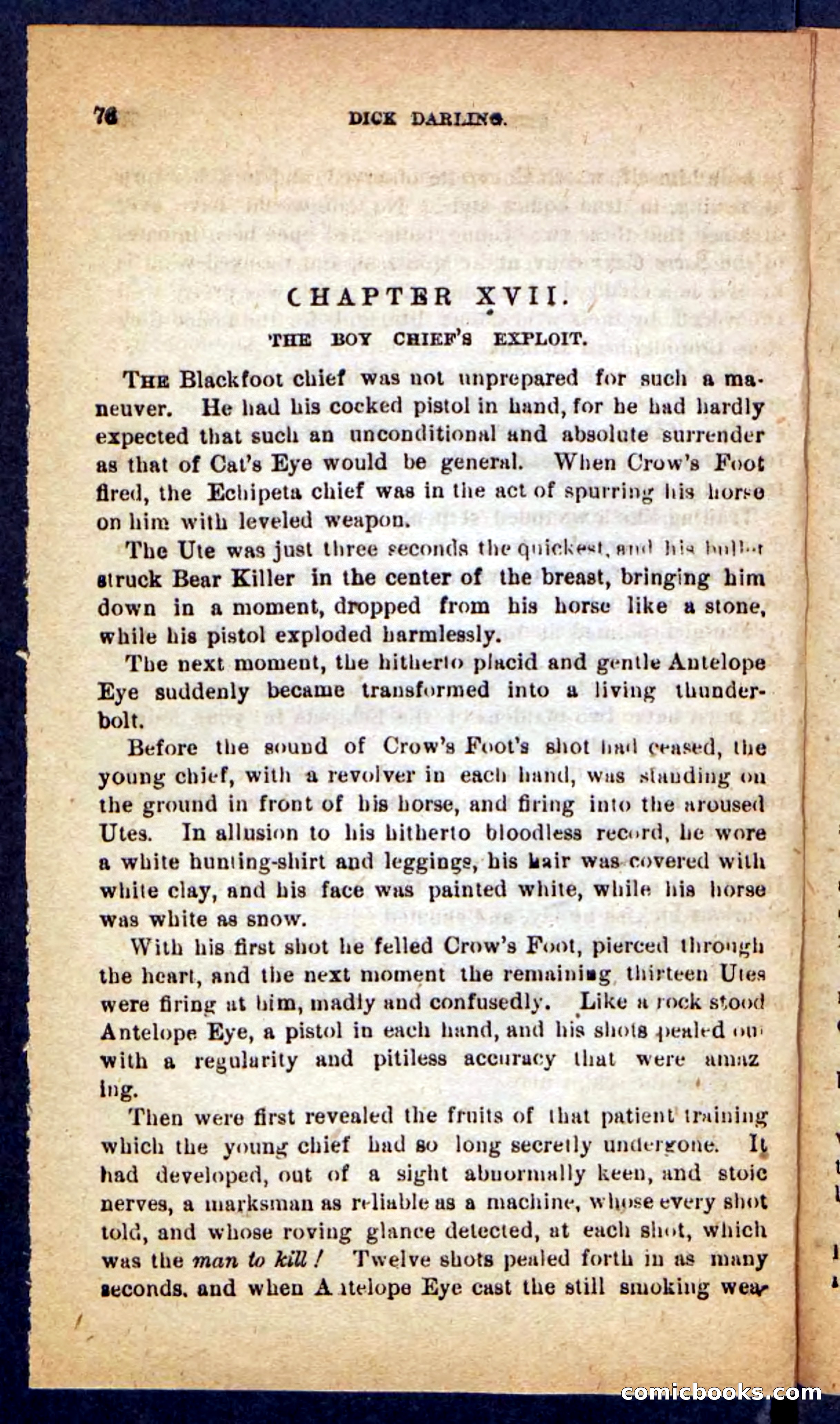 Beadle's Pocket Novels No. 221: Dick Darling — page 72 of 100