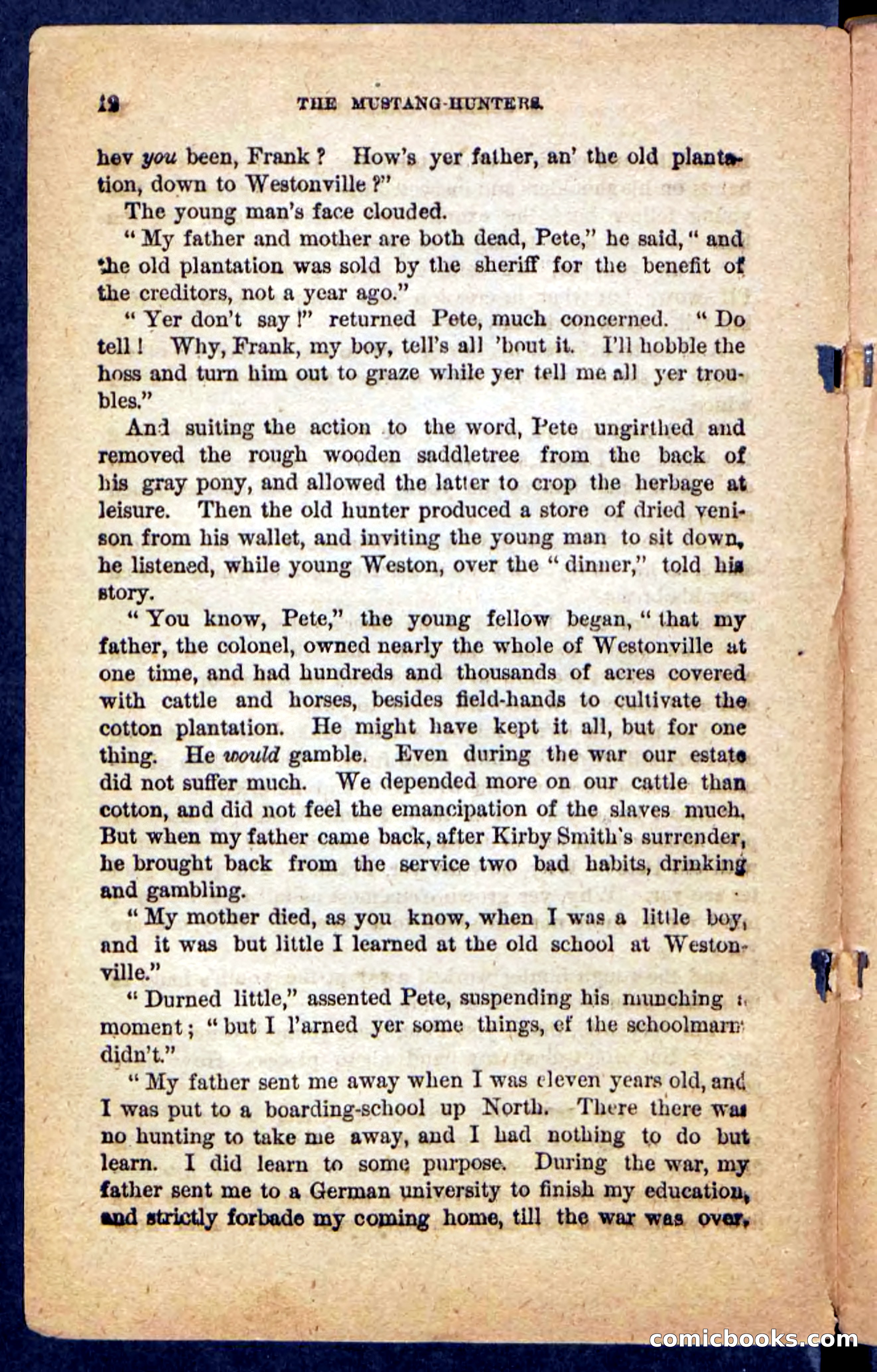 The Mustang-Hunters — page 8 of 100