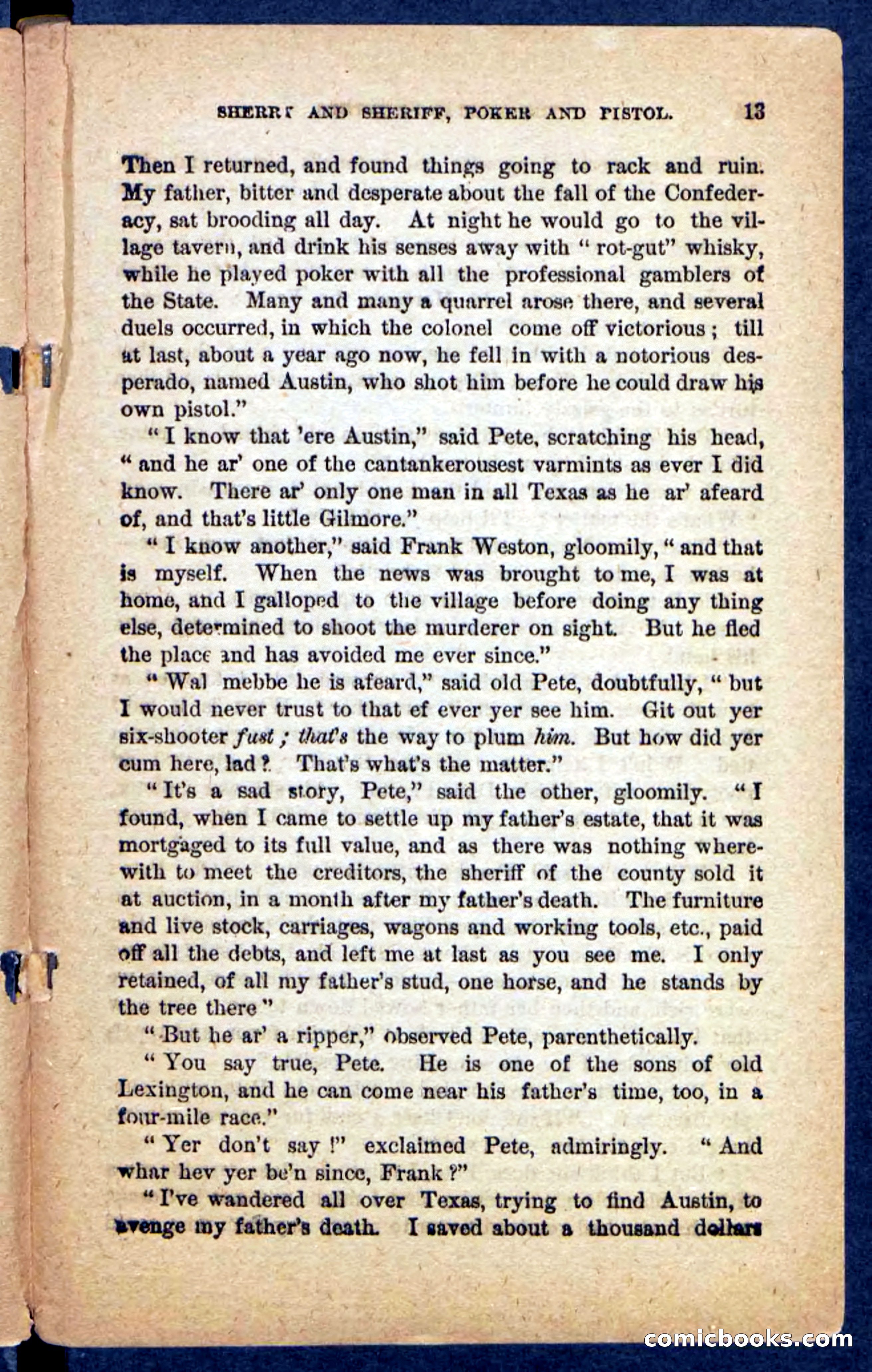 The Mustang-Hunters — page 9 of 100