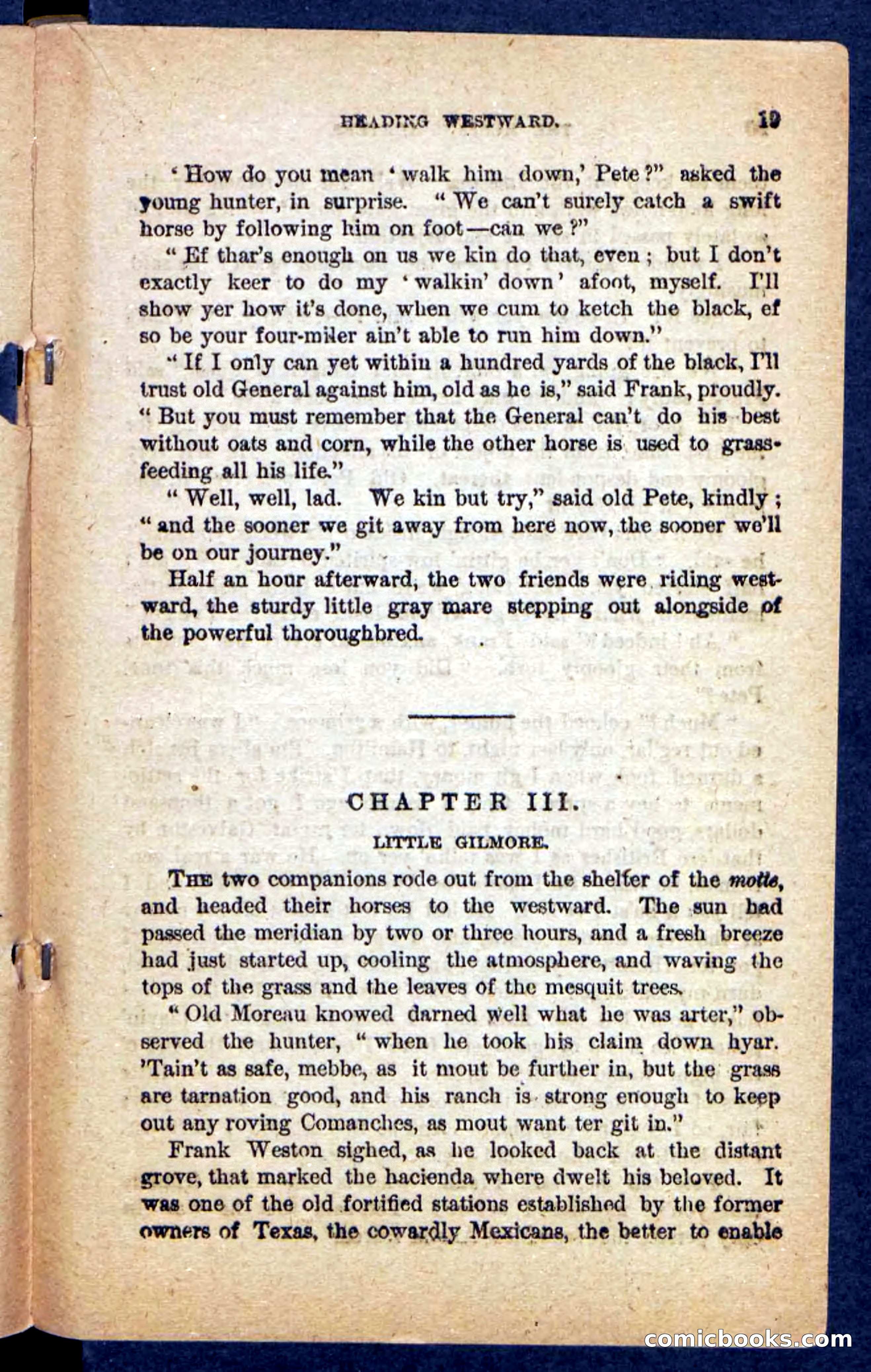 The Mustang-Hunters — page 15 of 100