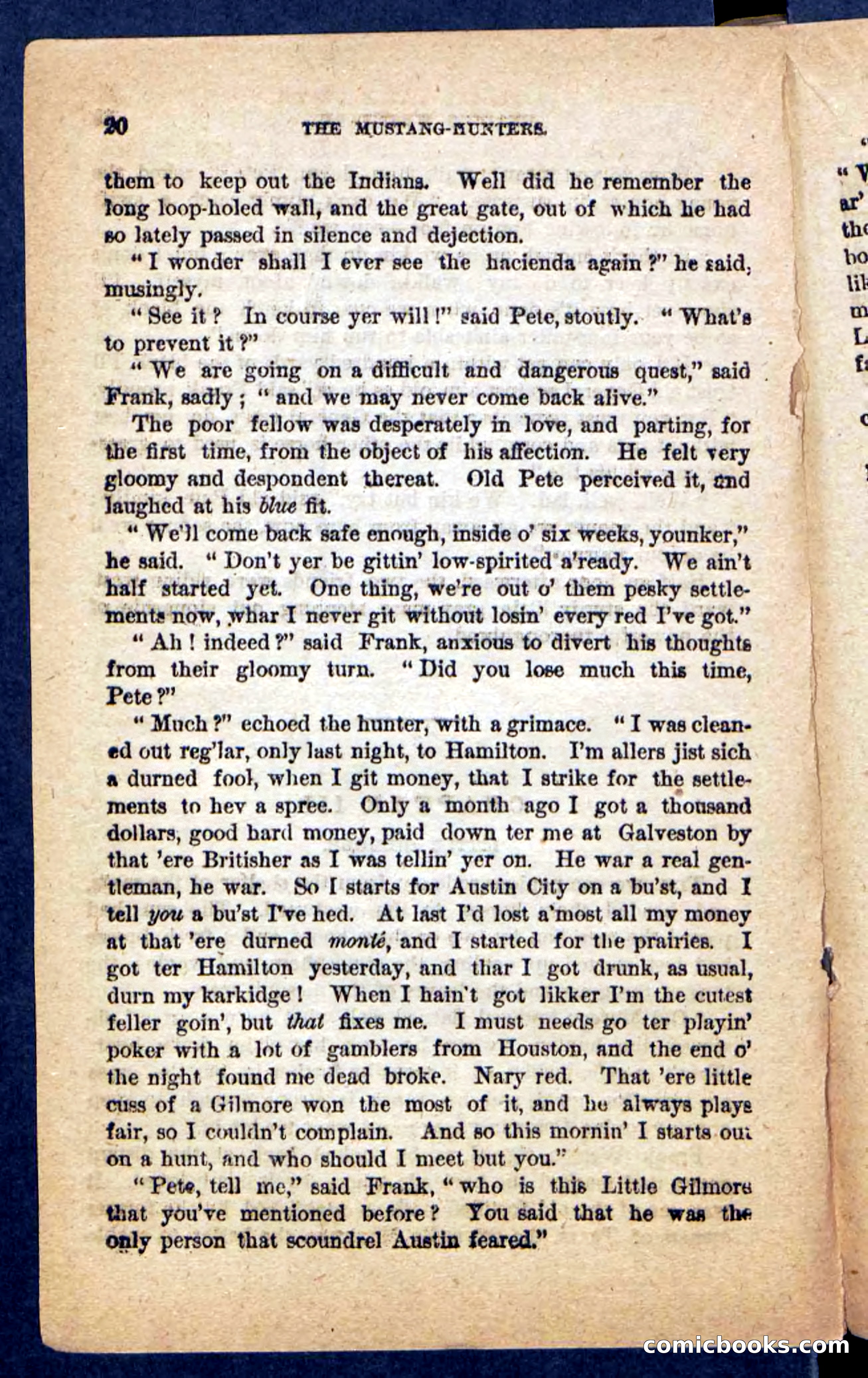 The Mustang-Hunters — page 16 of 100