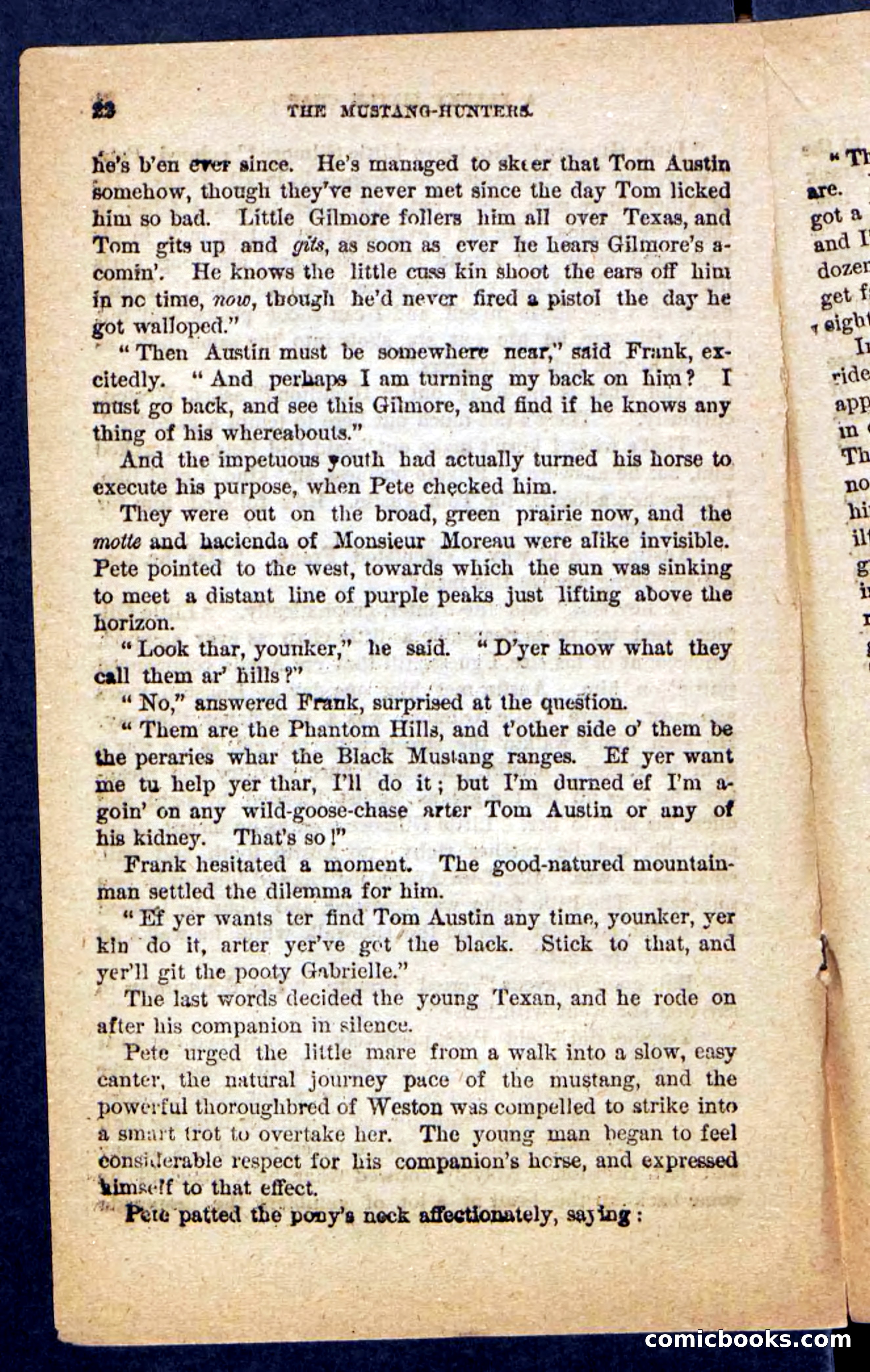 The Mustang-Hunters — page 18 of 100