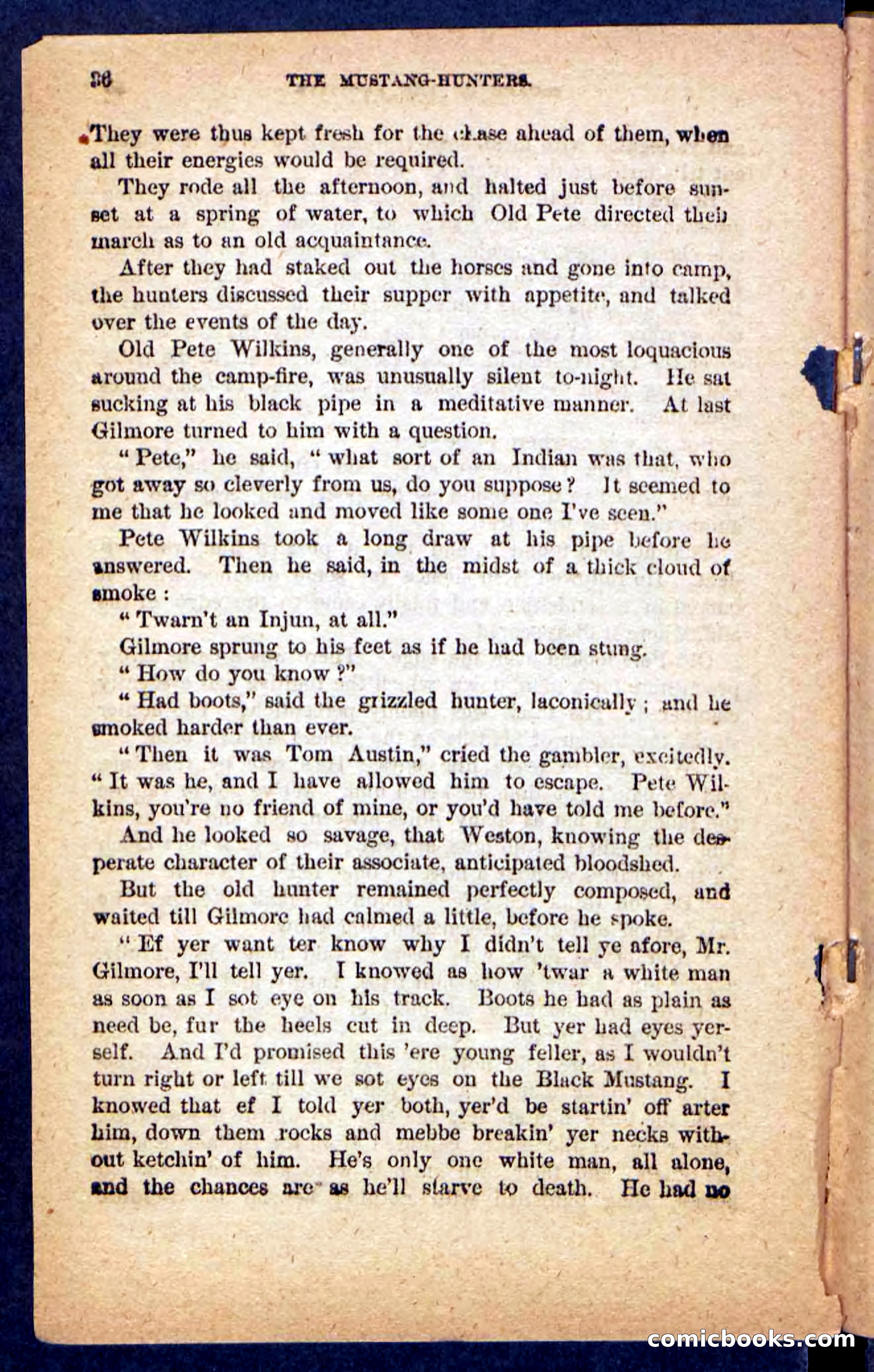 The Mustang-Hunters — page 32 of 100