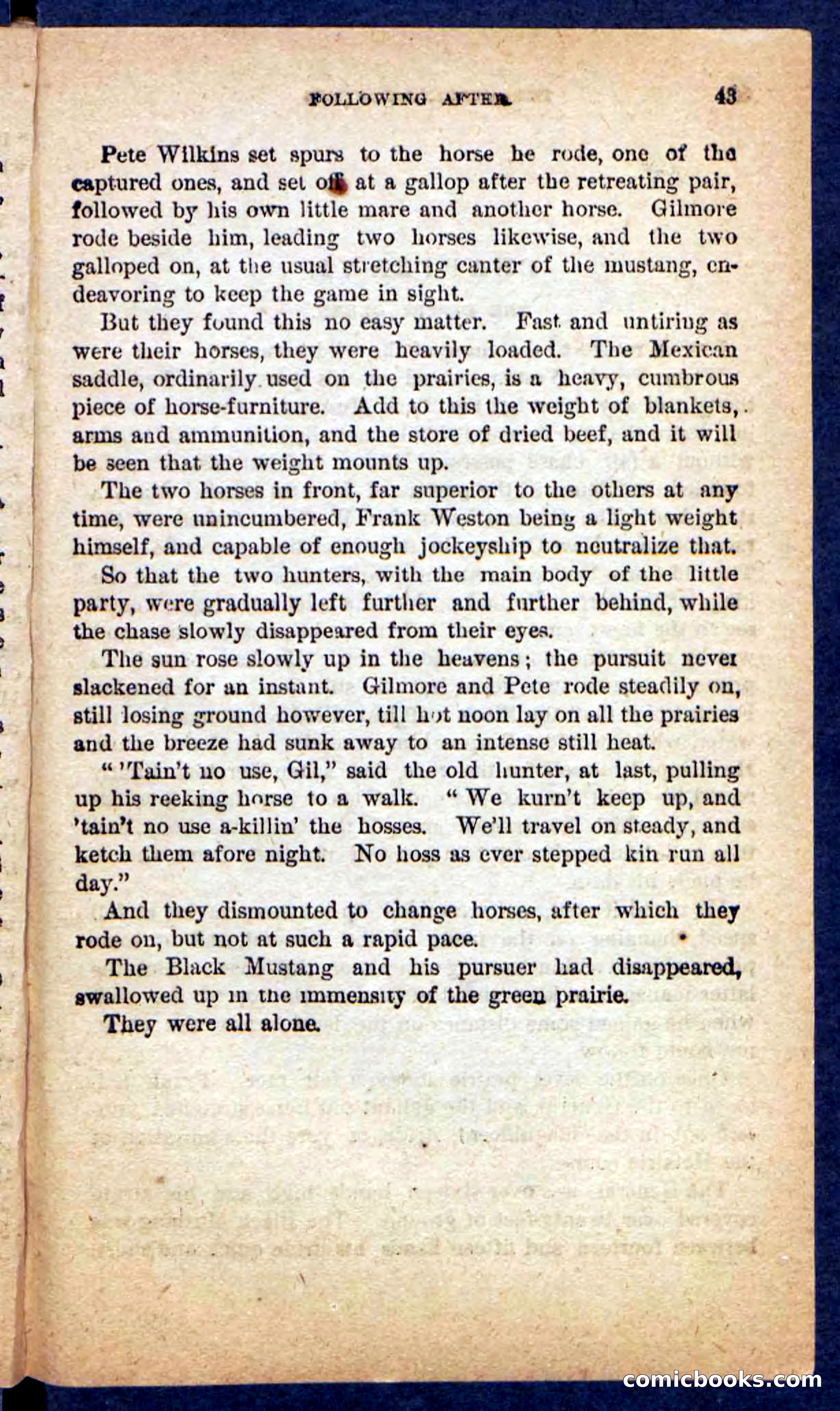 The Mustang-Hunters — page 39 of 100