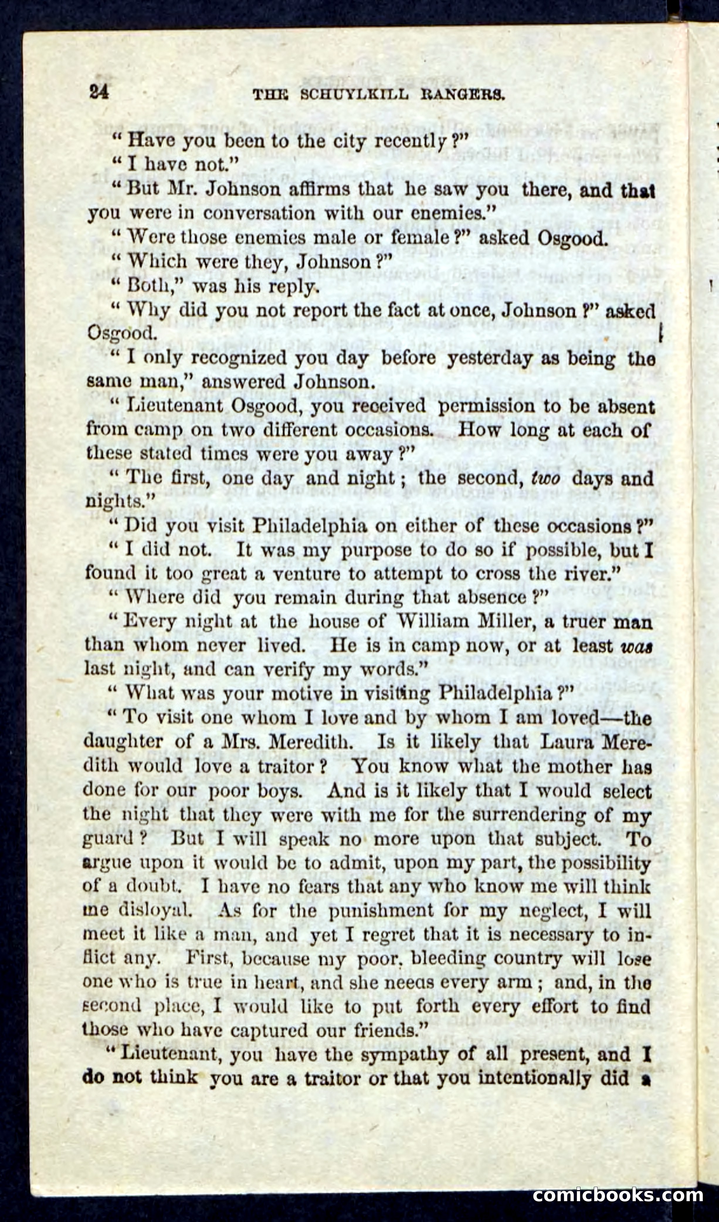 Beadle's Pocket Novels: The Schuylkill Rangers — page 20 of 100