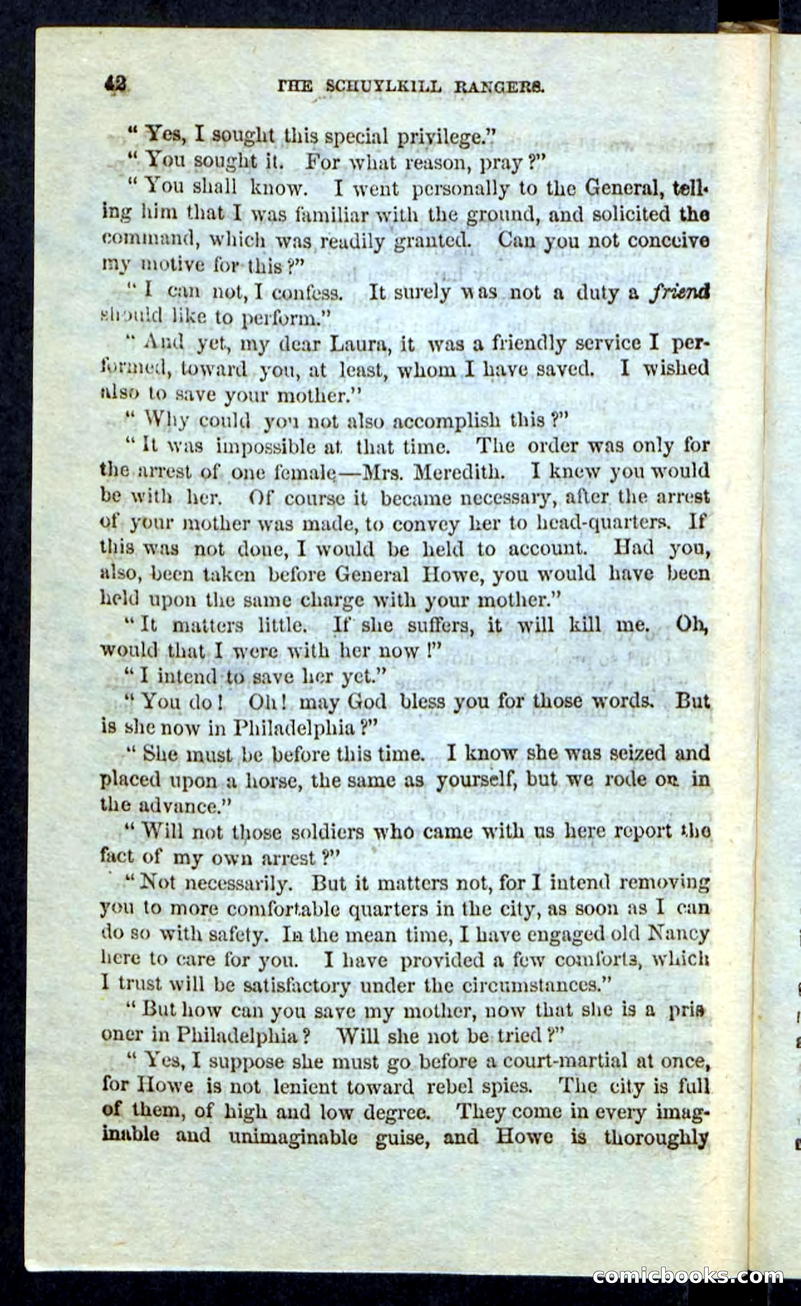 Beadle's Pocket Novels: The Schuylkill Rangers — page 38 of 100