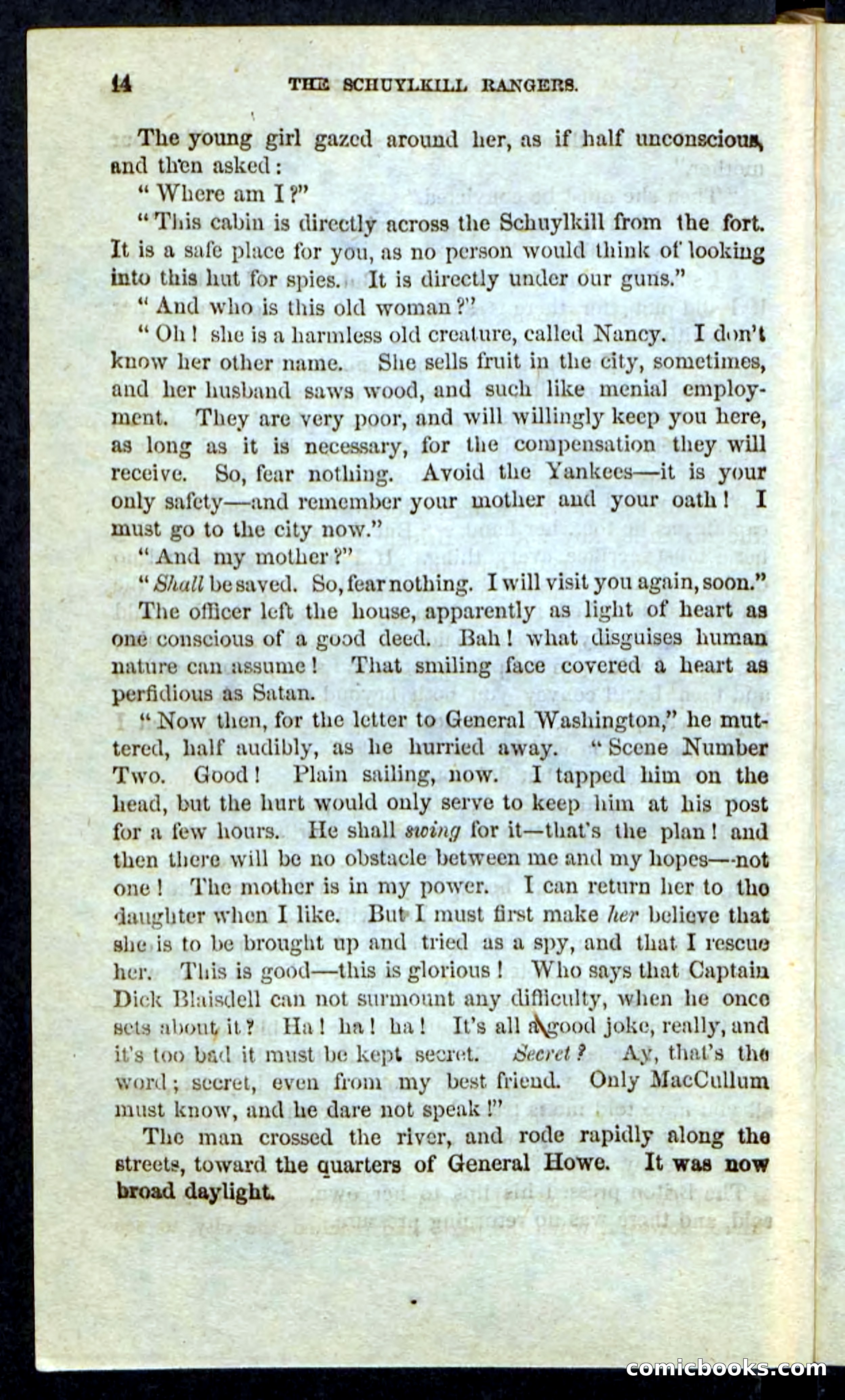 Beadle's Pocket Novels: The Schuylkill Rangers — page 40 of 100