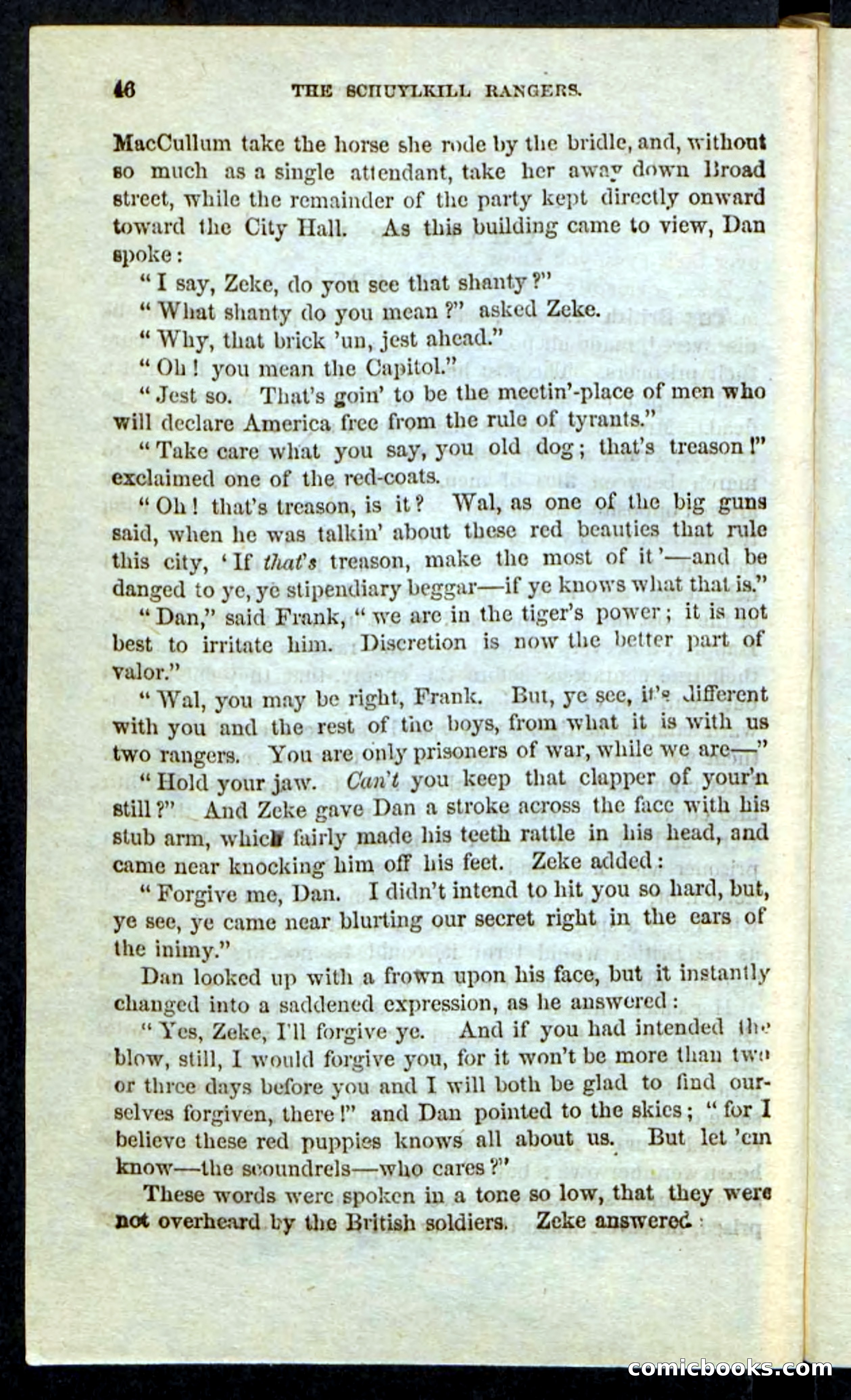 Beadle's Pocket Novels: The Schuylkill Rangers — page 42 of 100