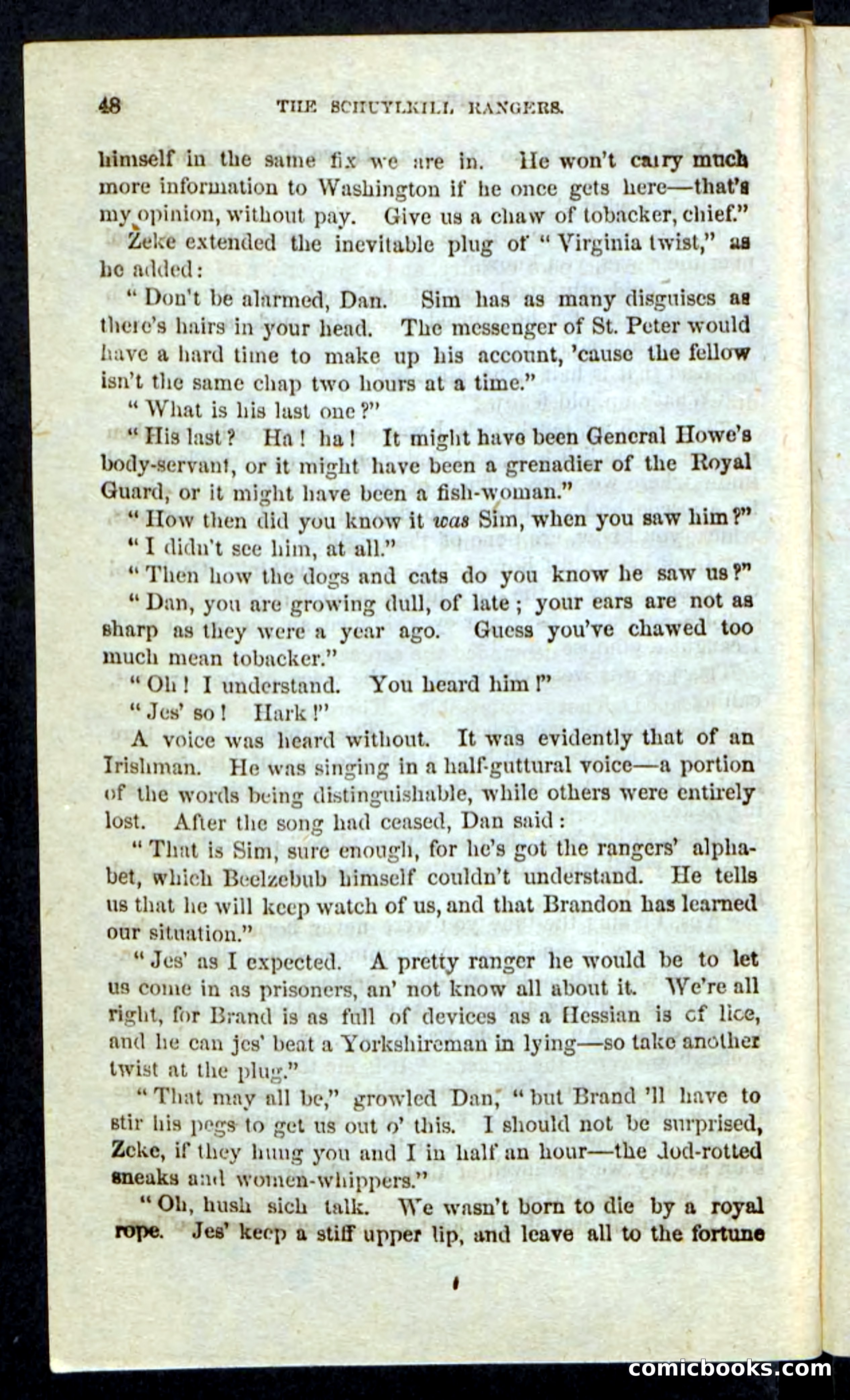 Beadle's Pocket Novels: The Schuylkill Rangers — page 44 of 100