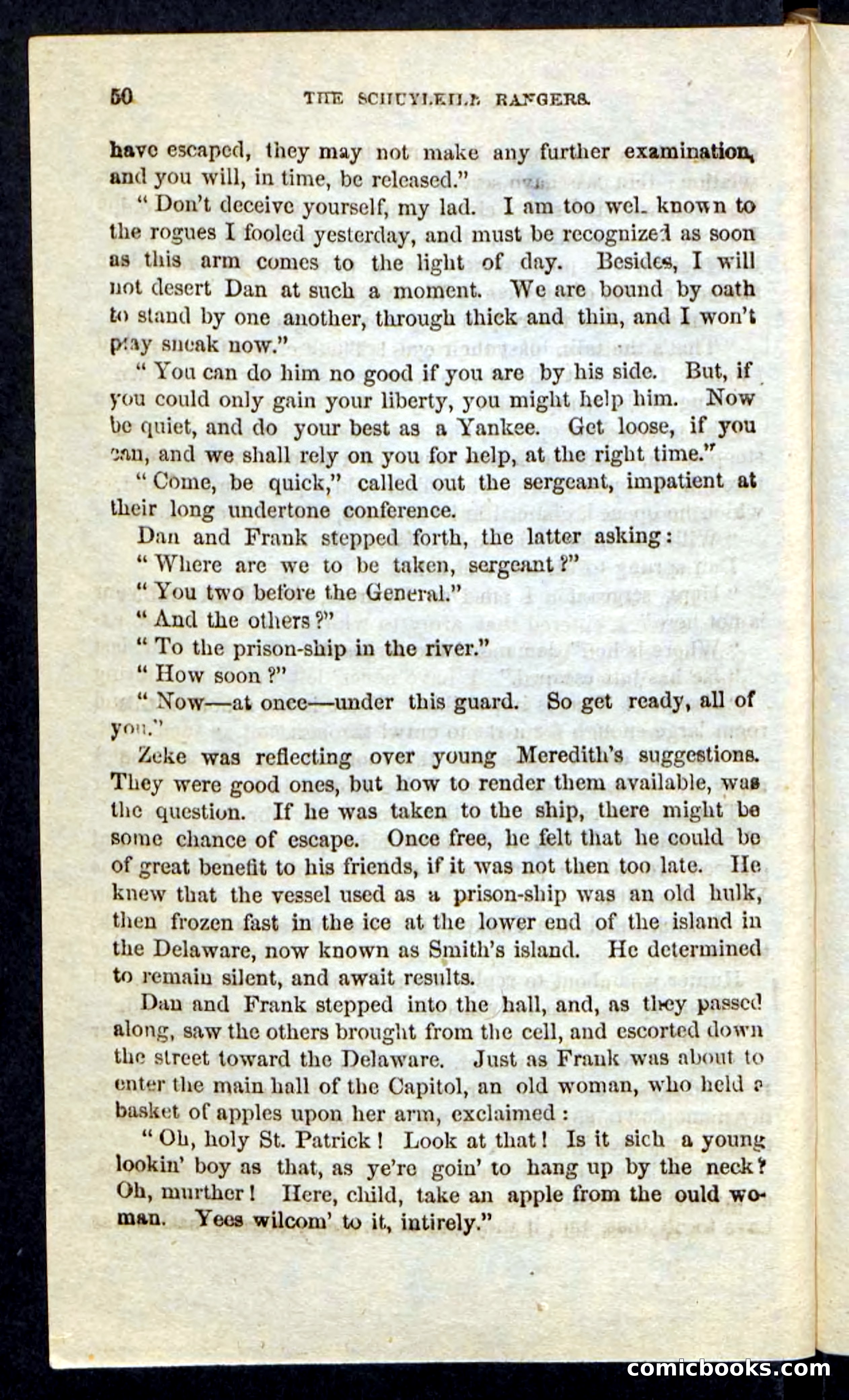 Beadle's Pocket Novels: The Schuylkill Rangers — page 46 of 100