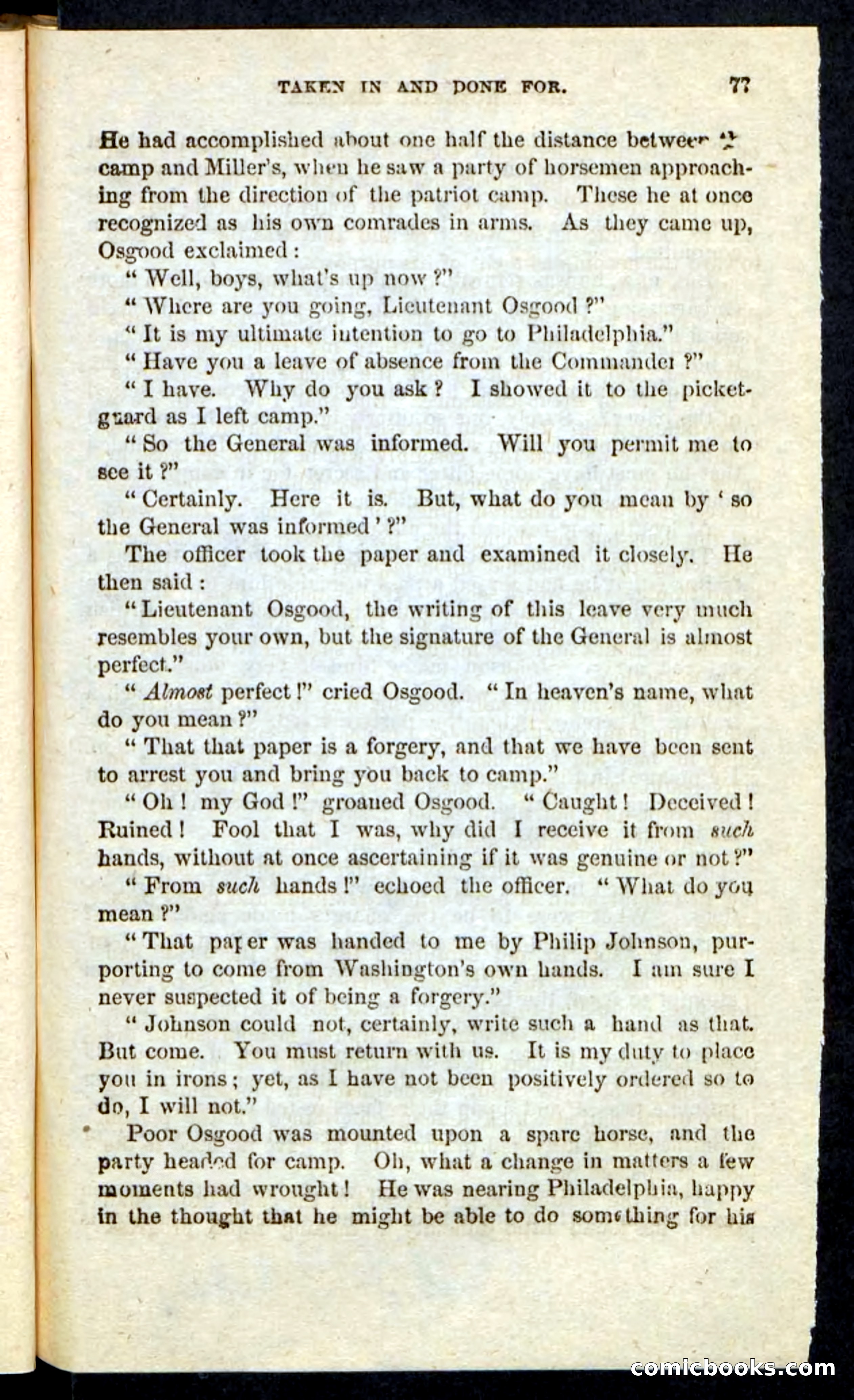 Beadle's Pocket Novels: The Schuylkill Rangers — page 73 of 100