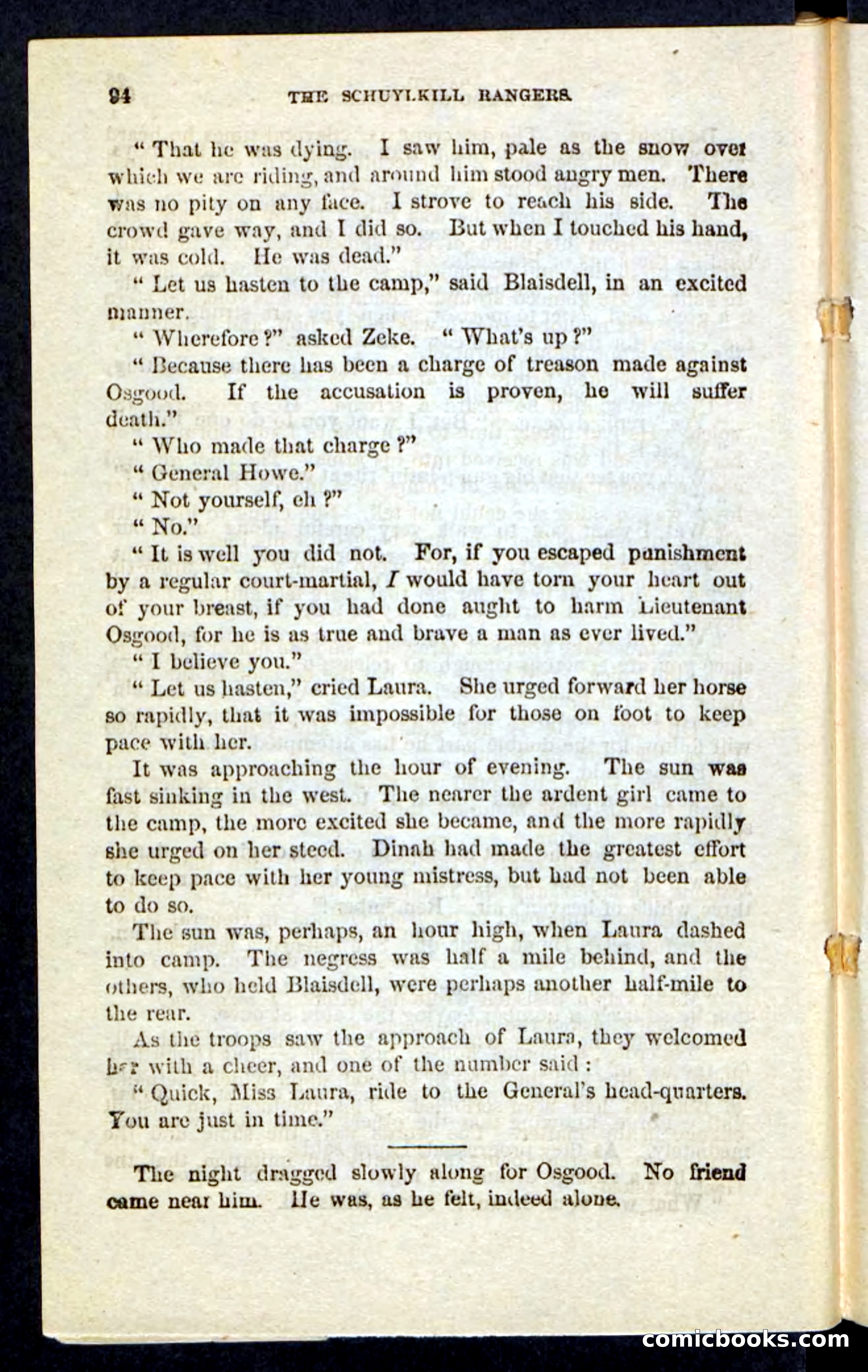 Beadle's Pocket Novels: The Schuylkill Rangers — page 90 of 100
