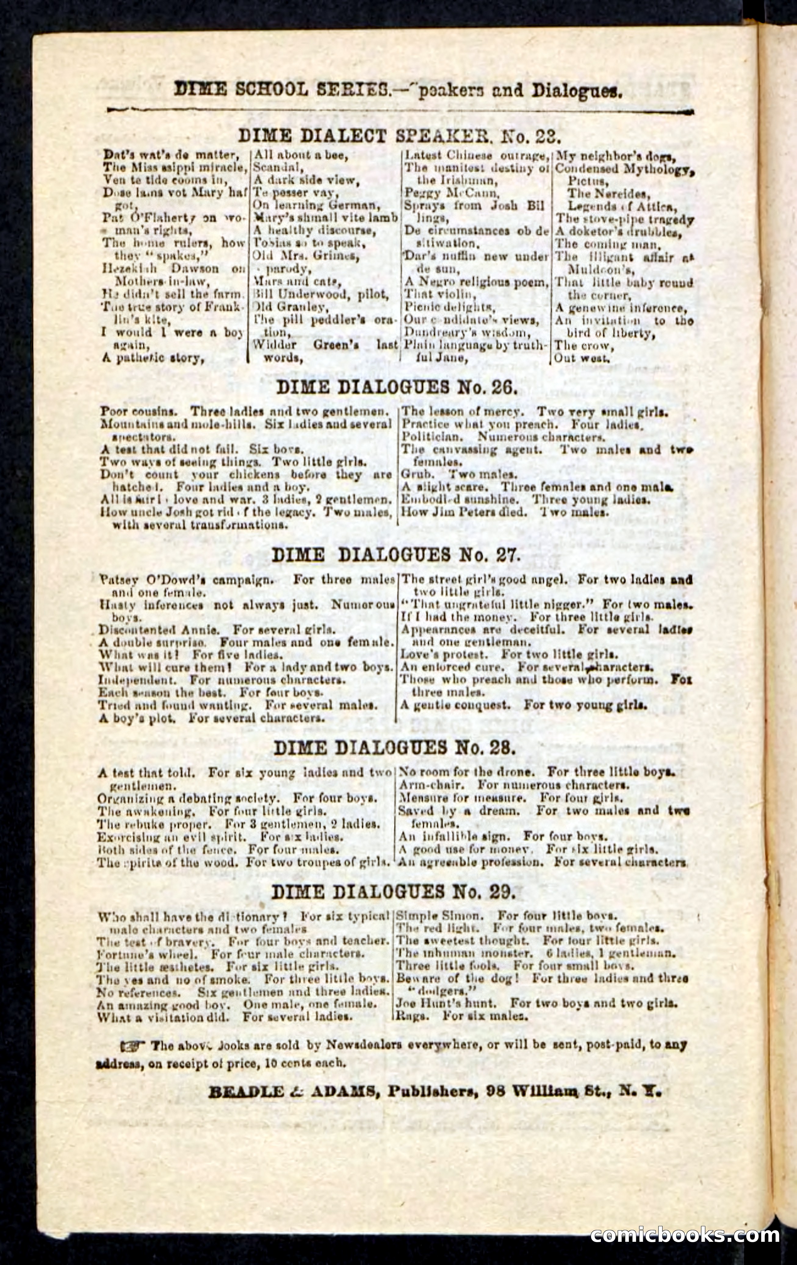 Beadle's Pocket Novels: The Schuylkill Rangers — page 98 of 100