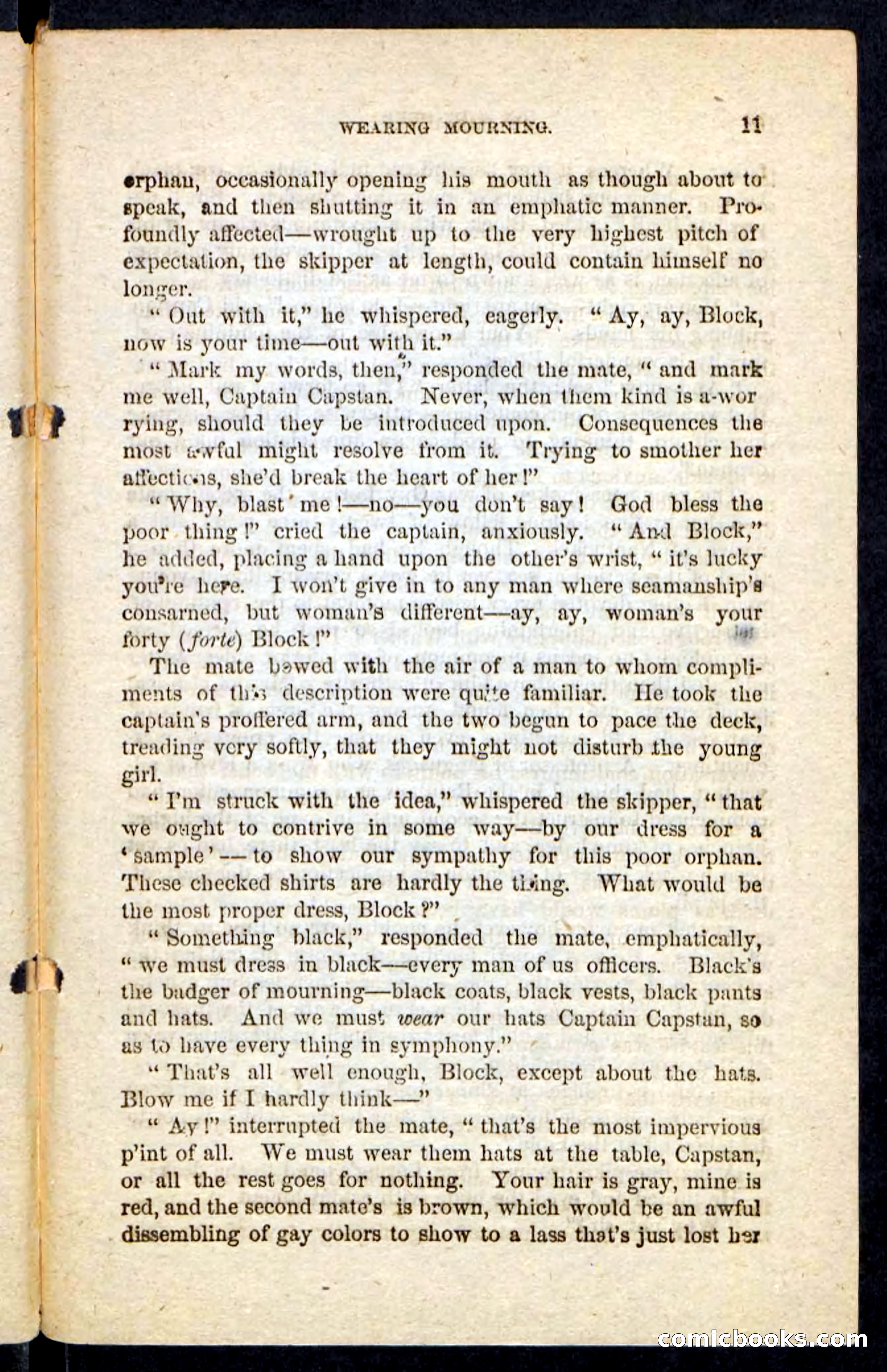 Beadle's Pocket Novels No. 226: On the Deep — page 7 of 100
